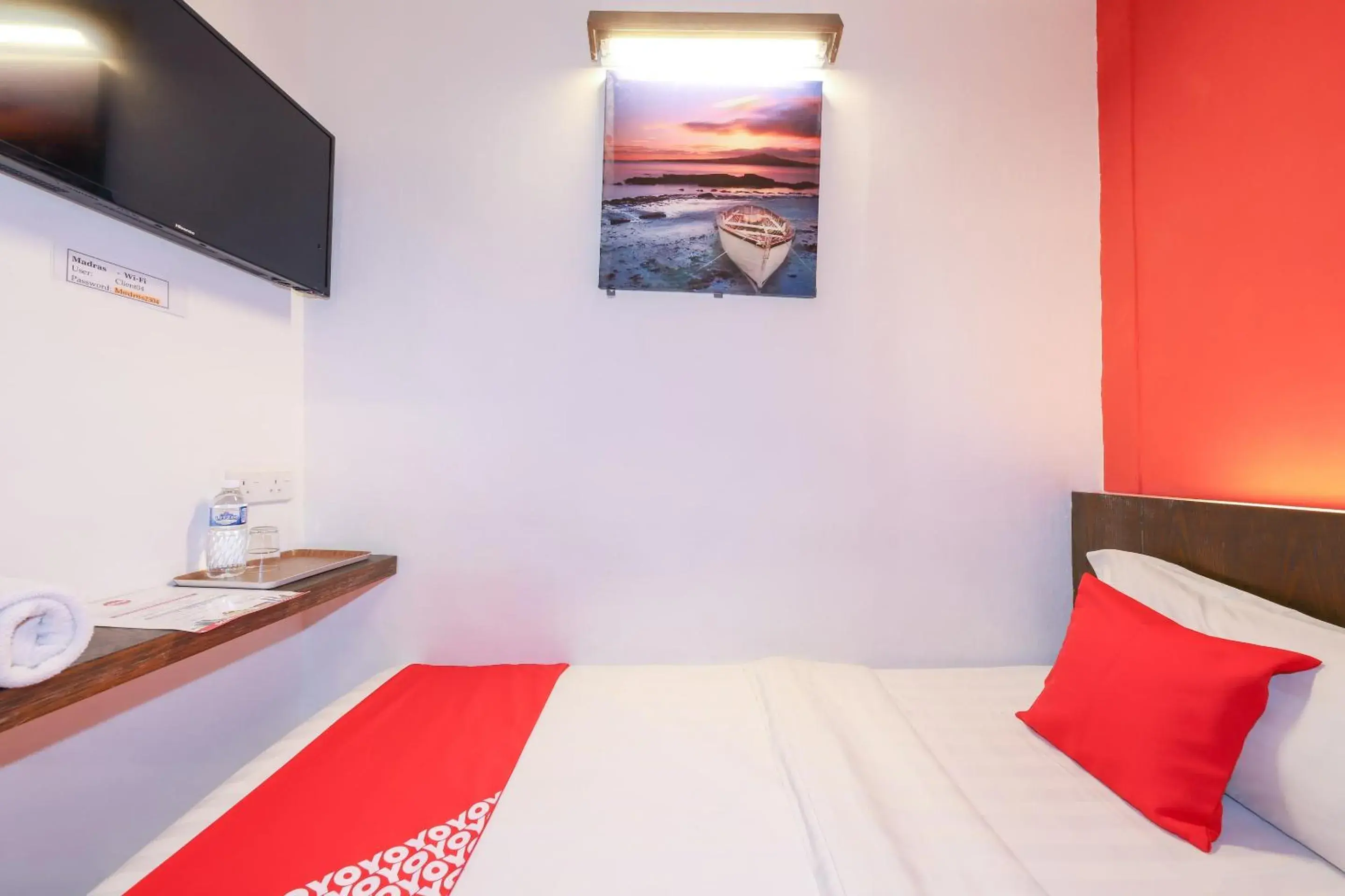 Bedroom, Bed in Hotel O Madras Bedroom, Bed in Hotel O Madras