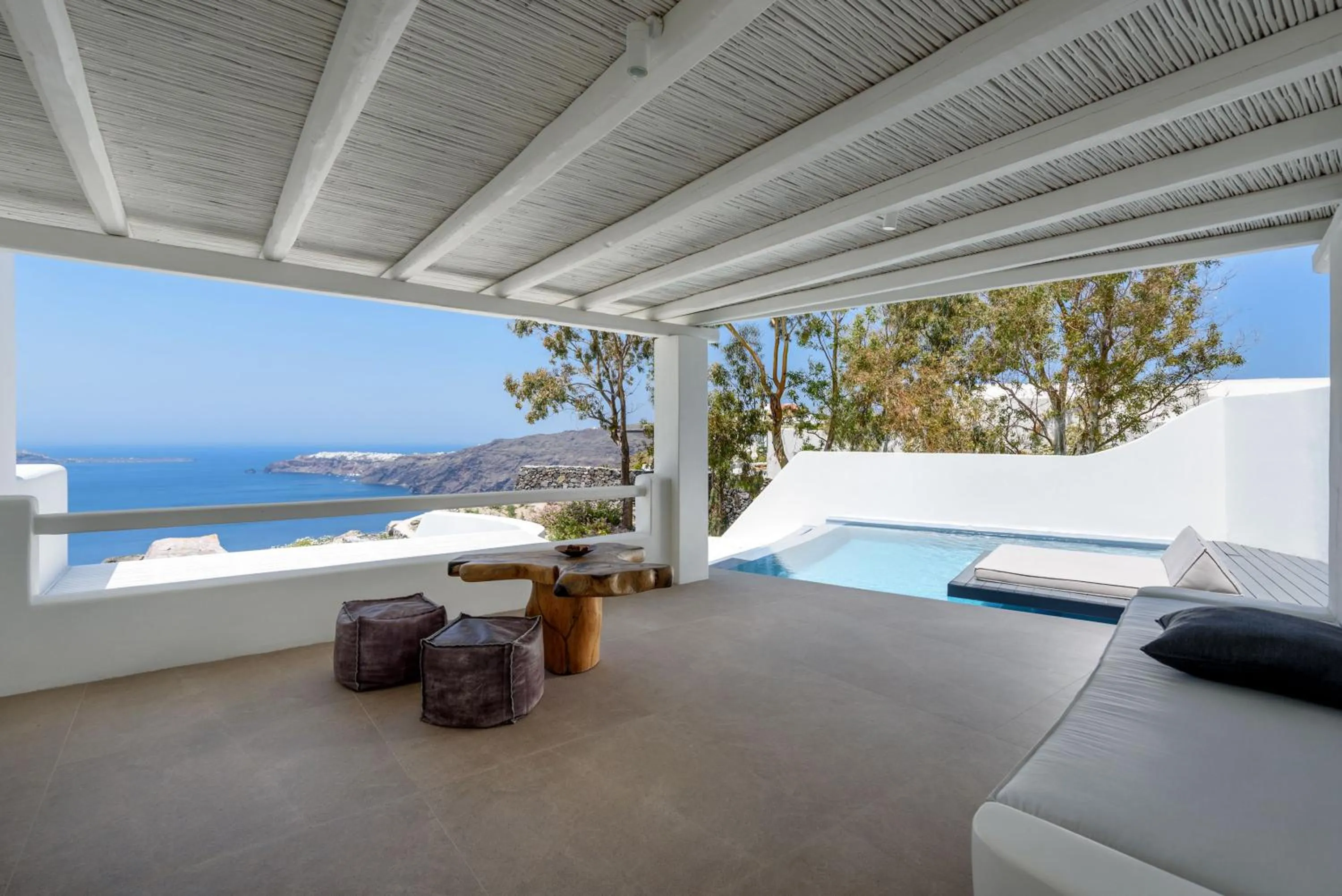 View (from property/room) in Cavo Tagoo Santorini