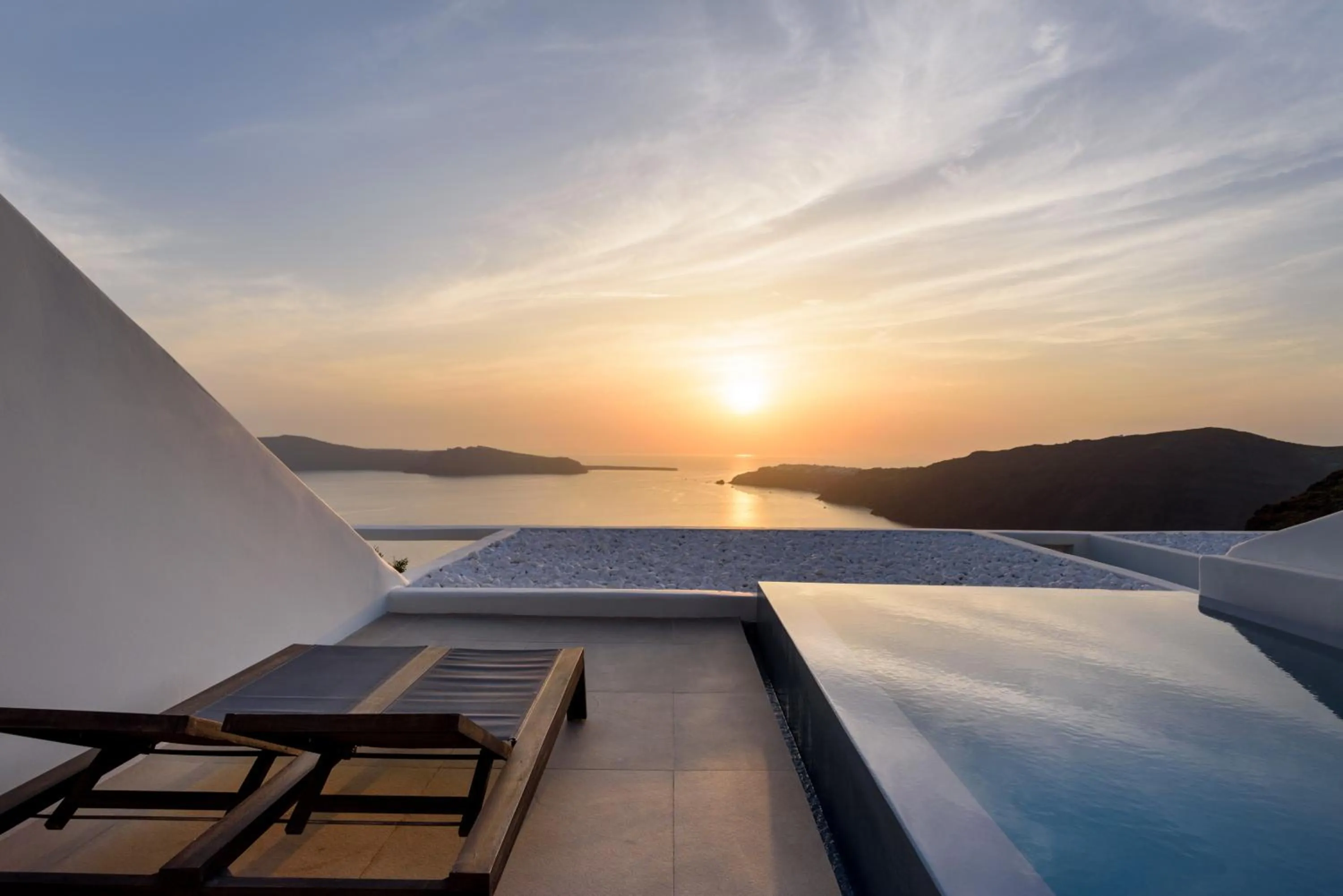 View (from property/room) in Cavo Tagoo Santorini