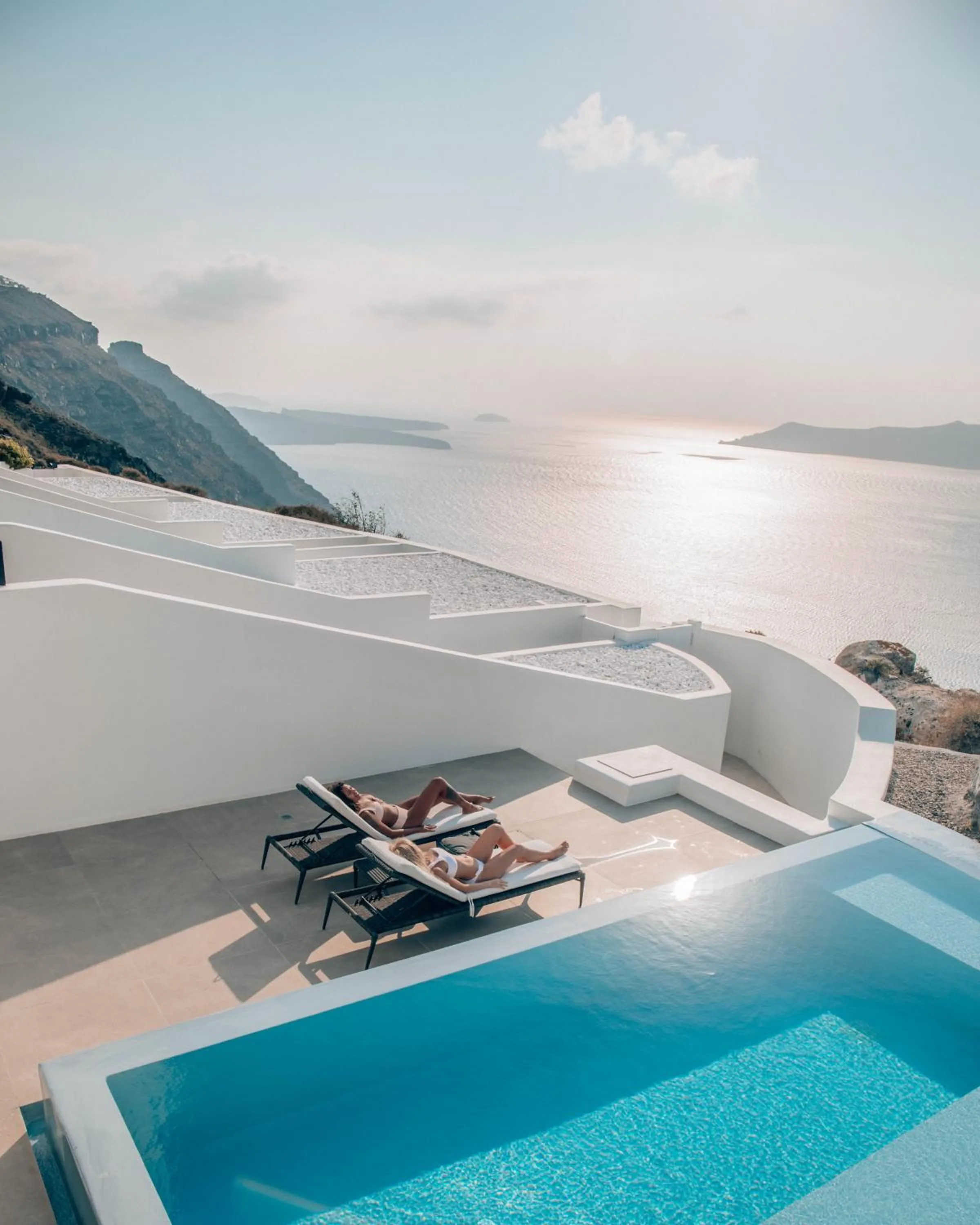 Sea view in Cavo Tagoo Santorini