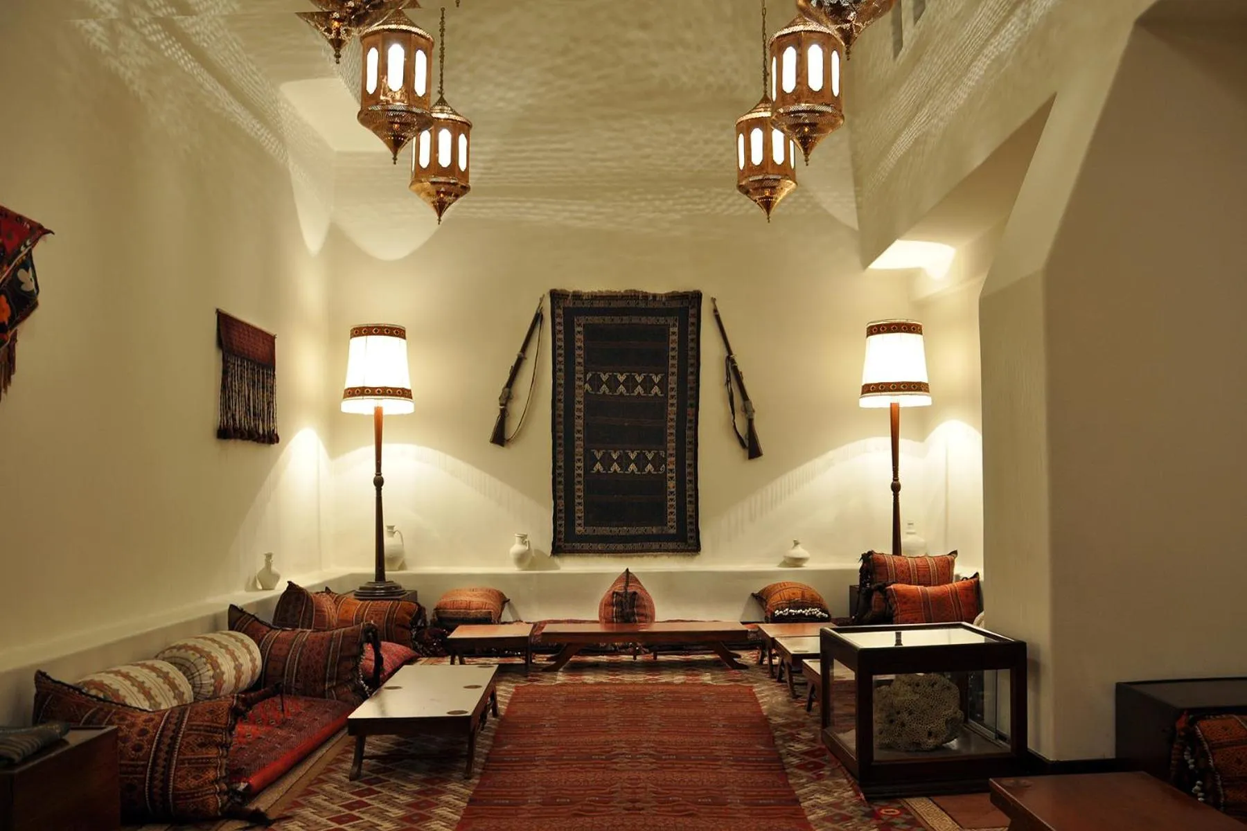 Communal lounge/ TV room in Quetta Serena Hotel