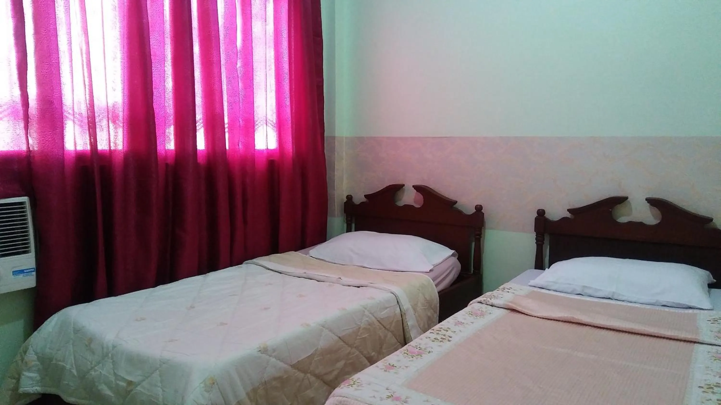 Bed in Dweller's Pensione