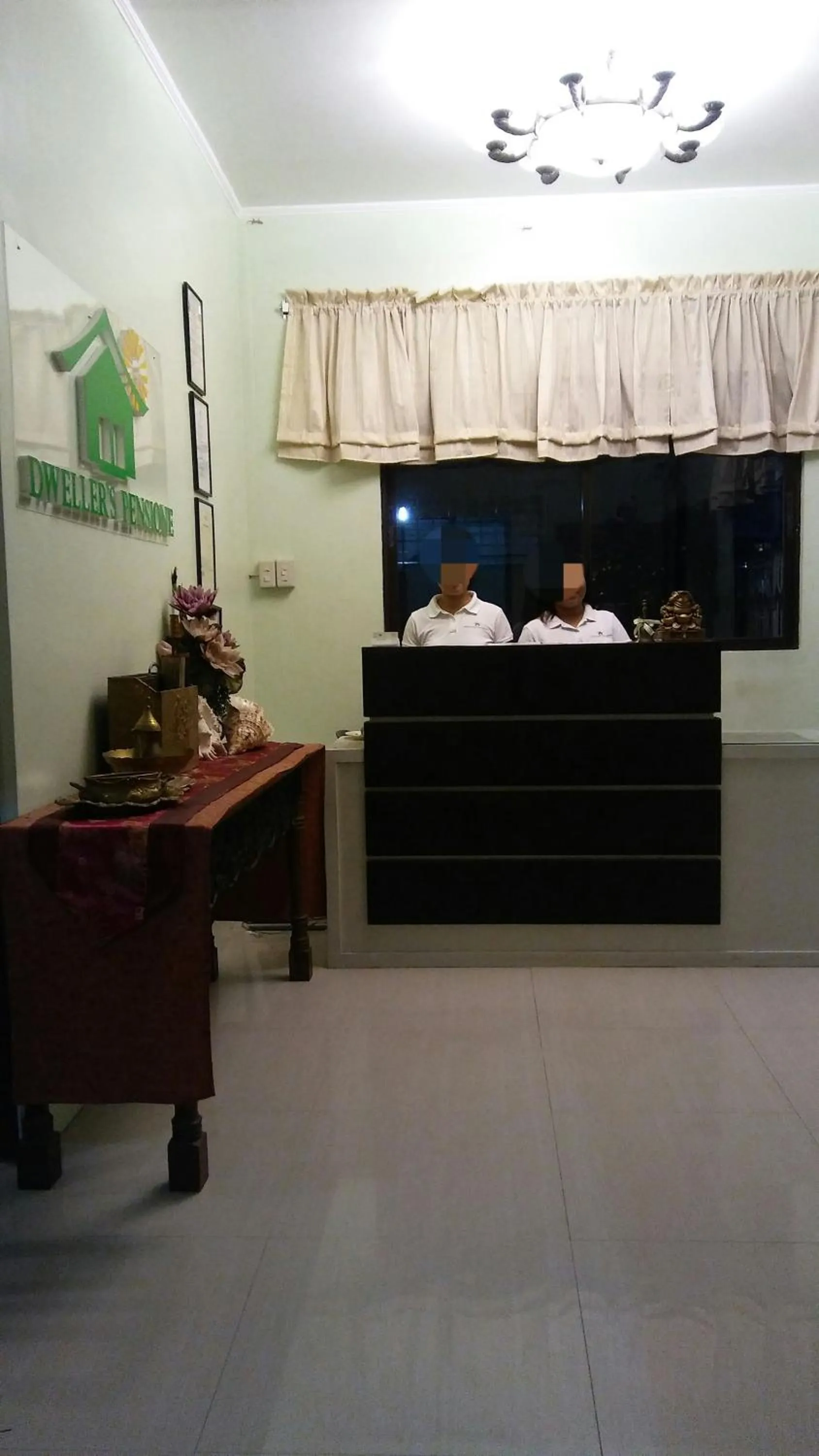 Property building, Bed in Dweller's Pensione