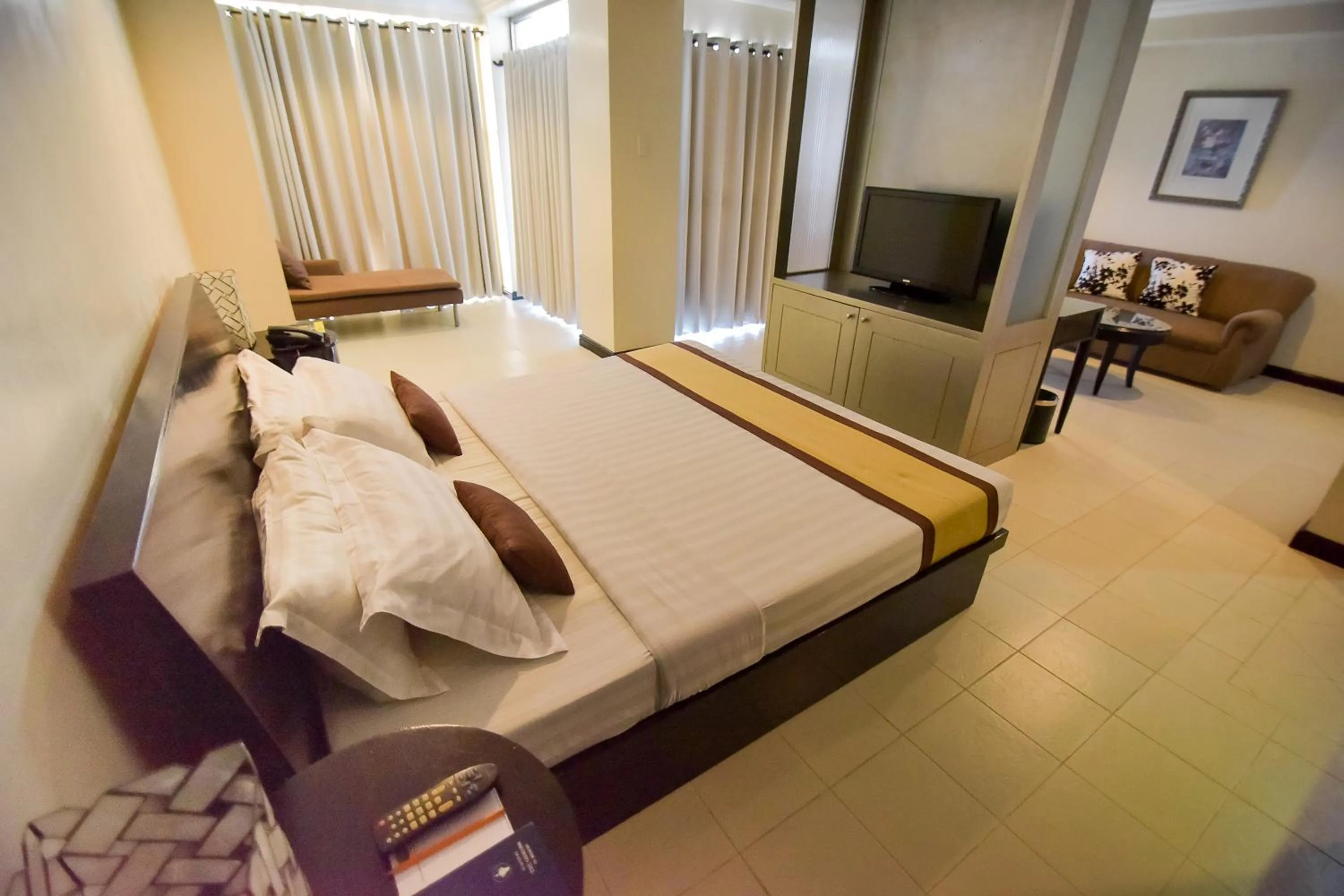 Bed in Hotel Tavern Surigao