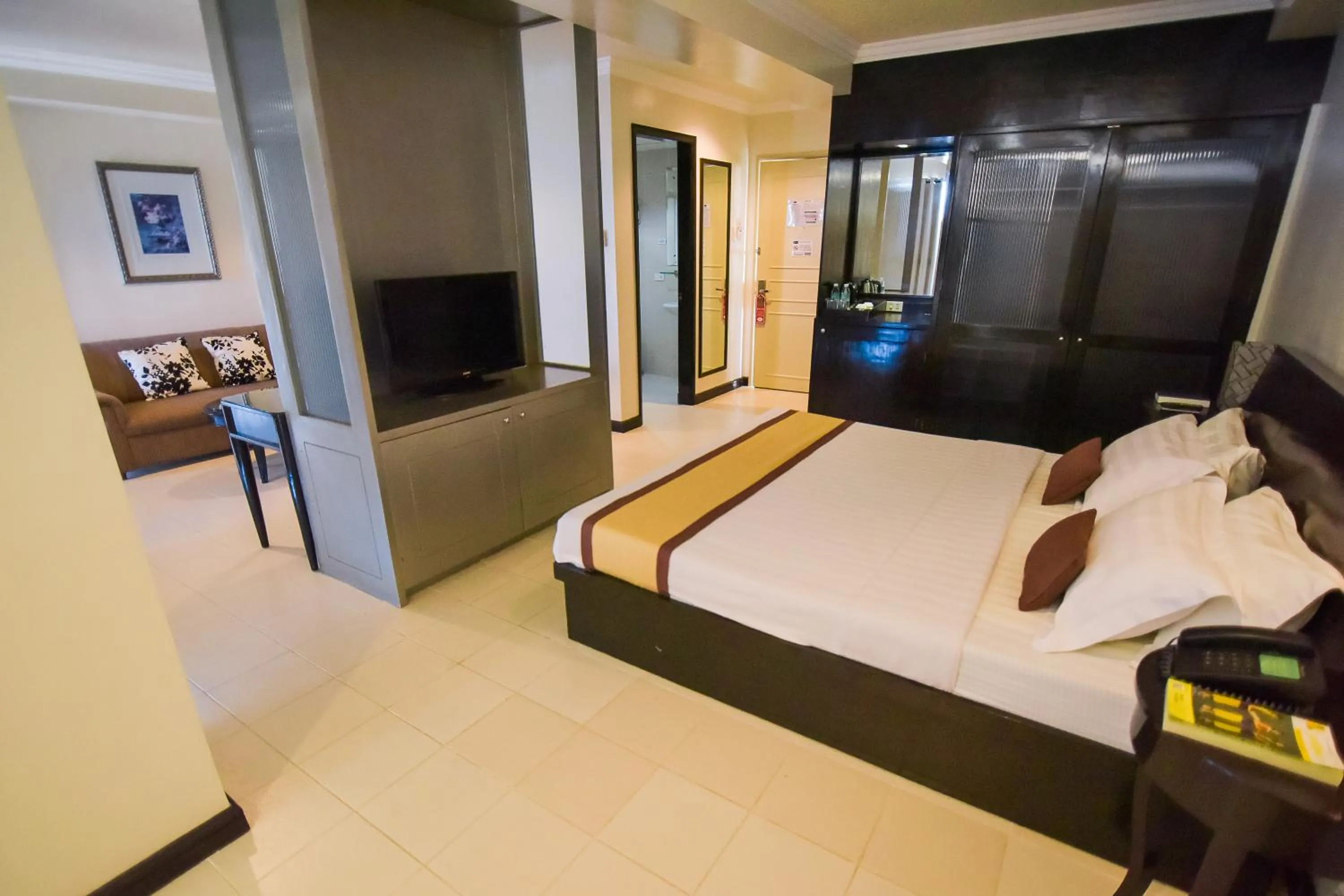 Bed in Hotel Tavern Surigao