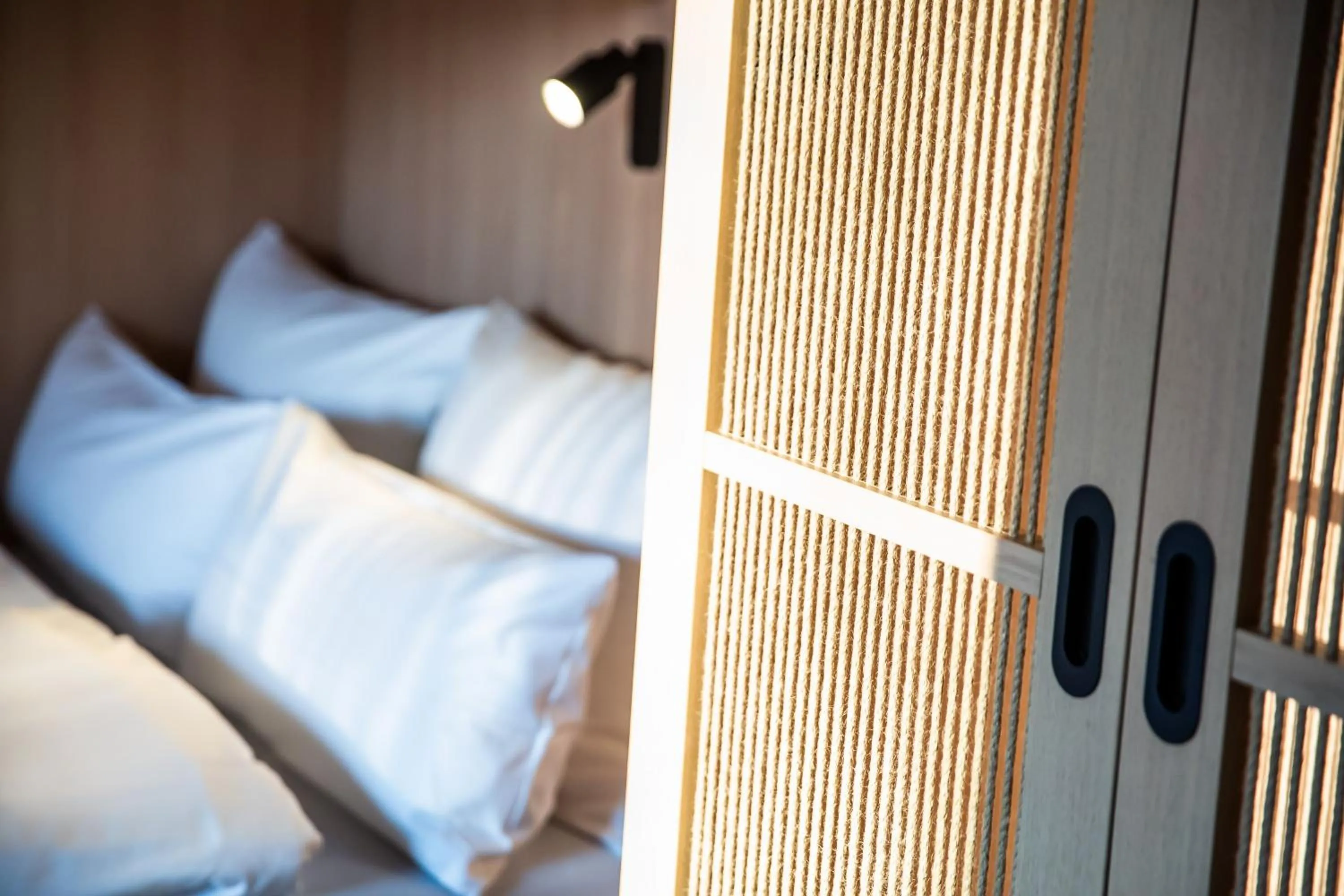 wardrobe, Bed in Bude54