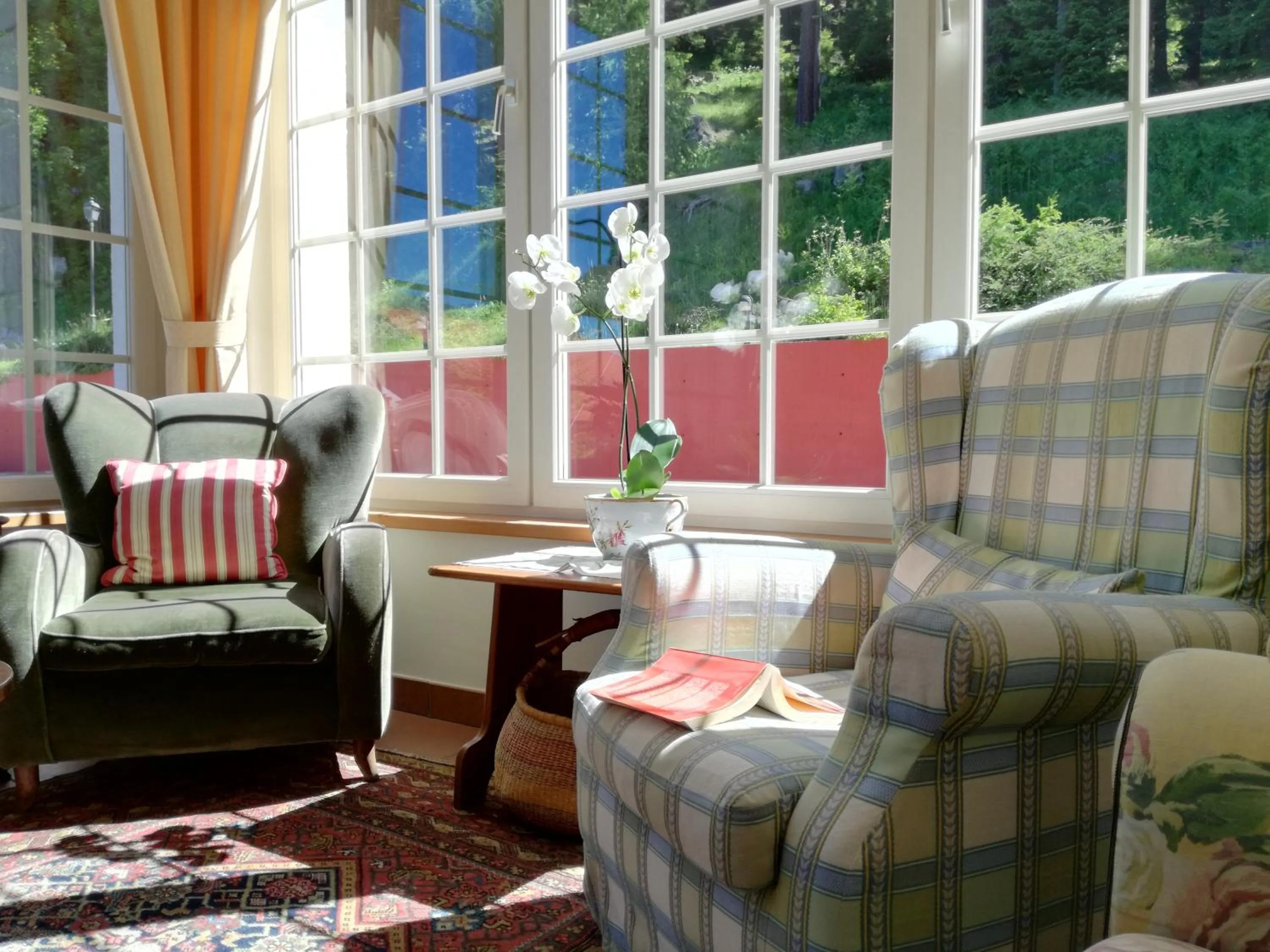 Communal lounge/ TV room in Hotel Ca' del Bosco