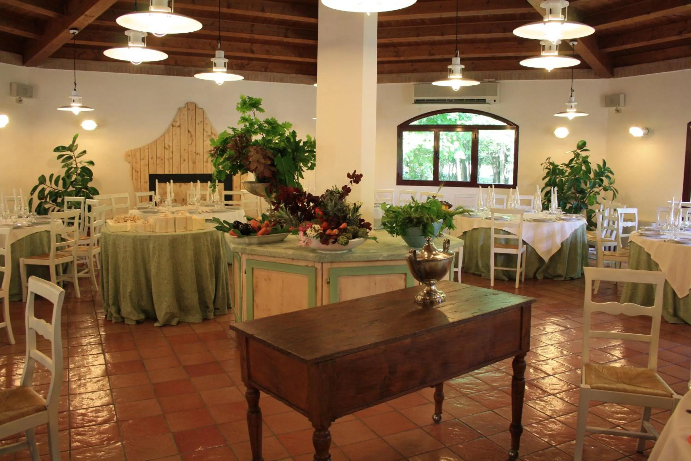 Restaurant/places to eat in Villa Belfiore