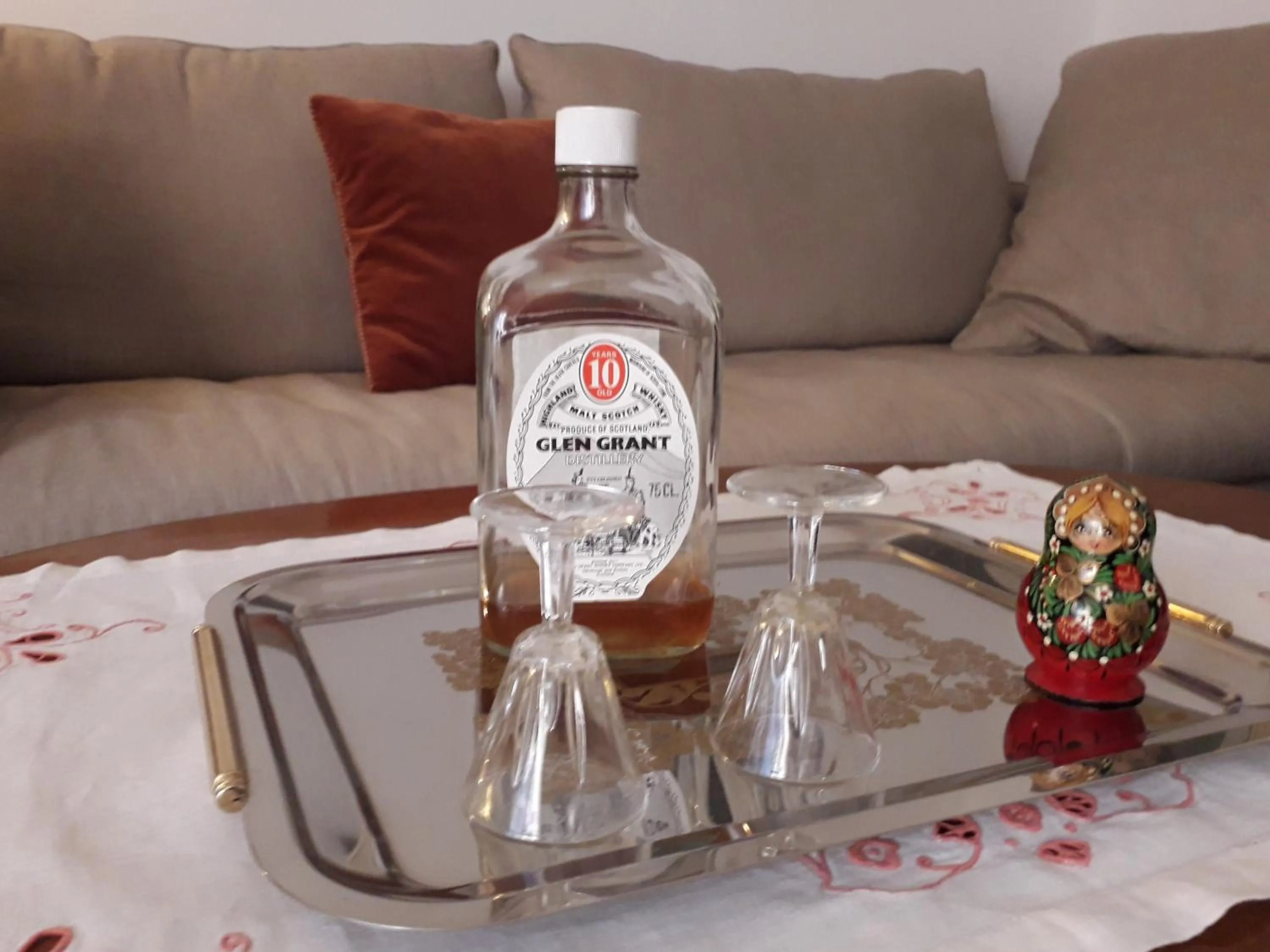 Communal lounge/ TV room in B&B Pergolesi