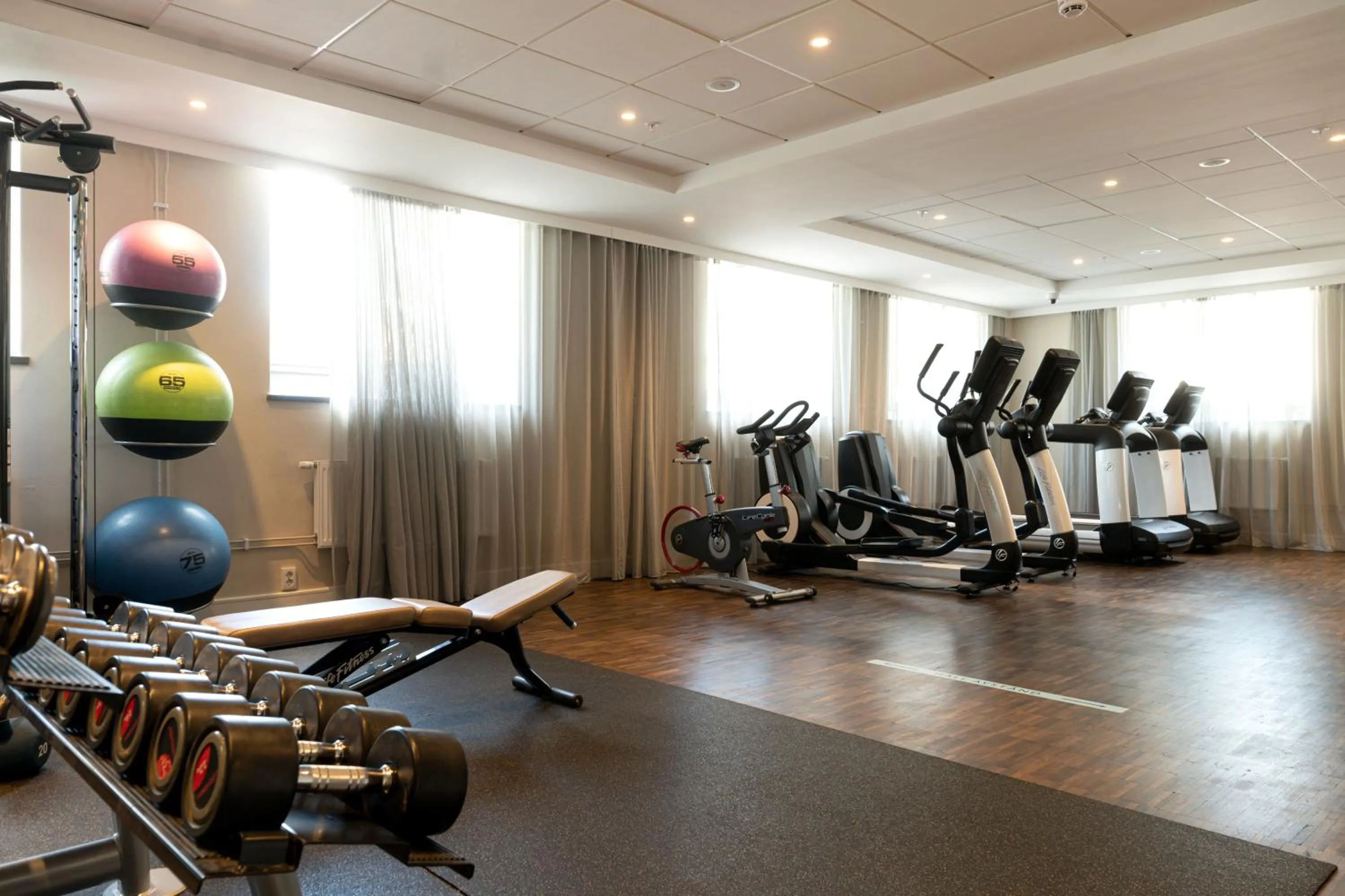 Fitness centre/facilities in Elite Hotel Mimer