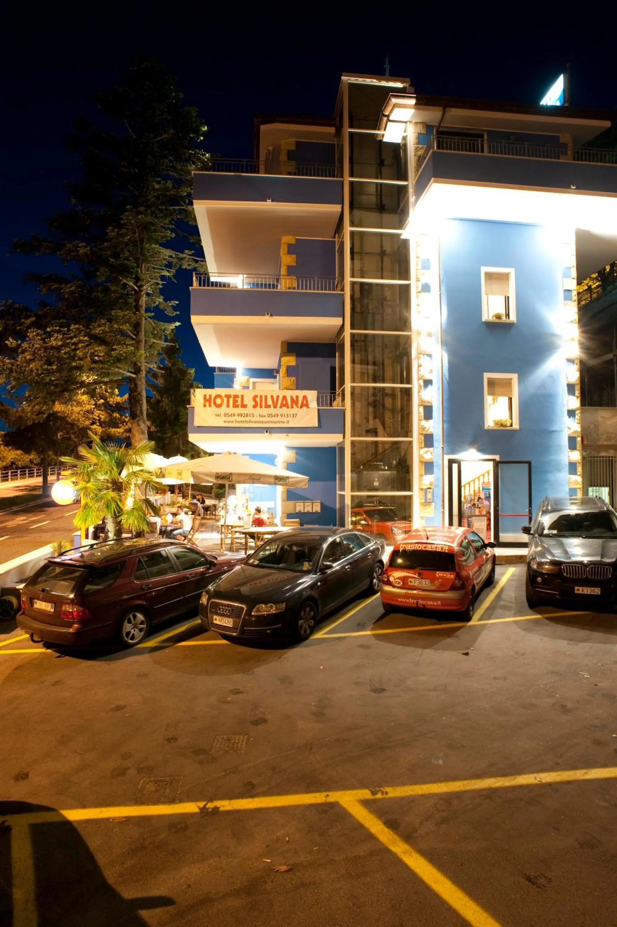 Facade/entrance in Hotel Silvana