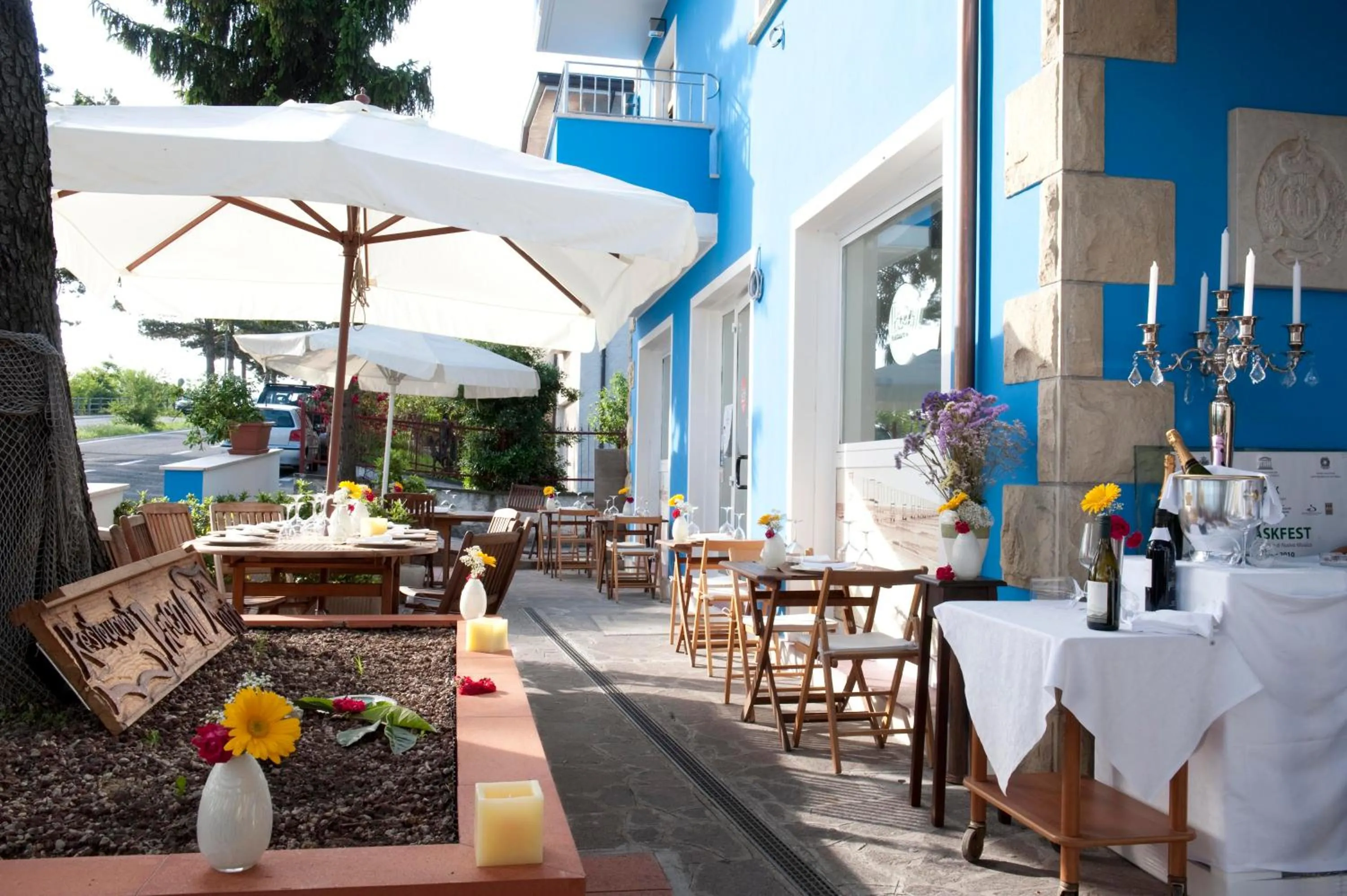 Restaurant/places to eat in Hotel Silvana