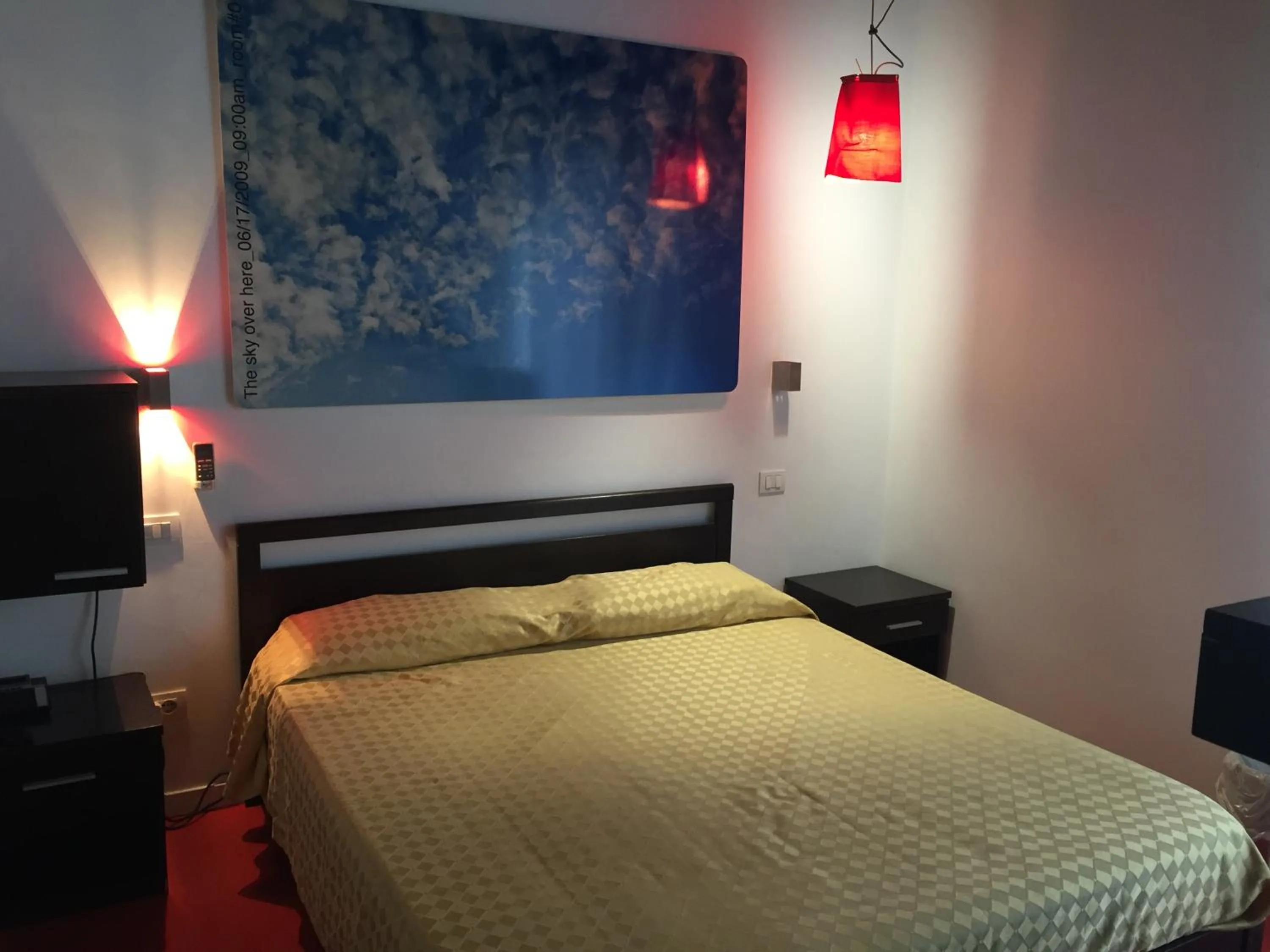 Bed in Hotel Silvana