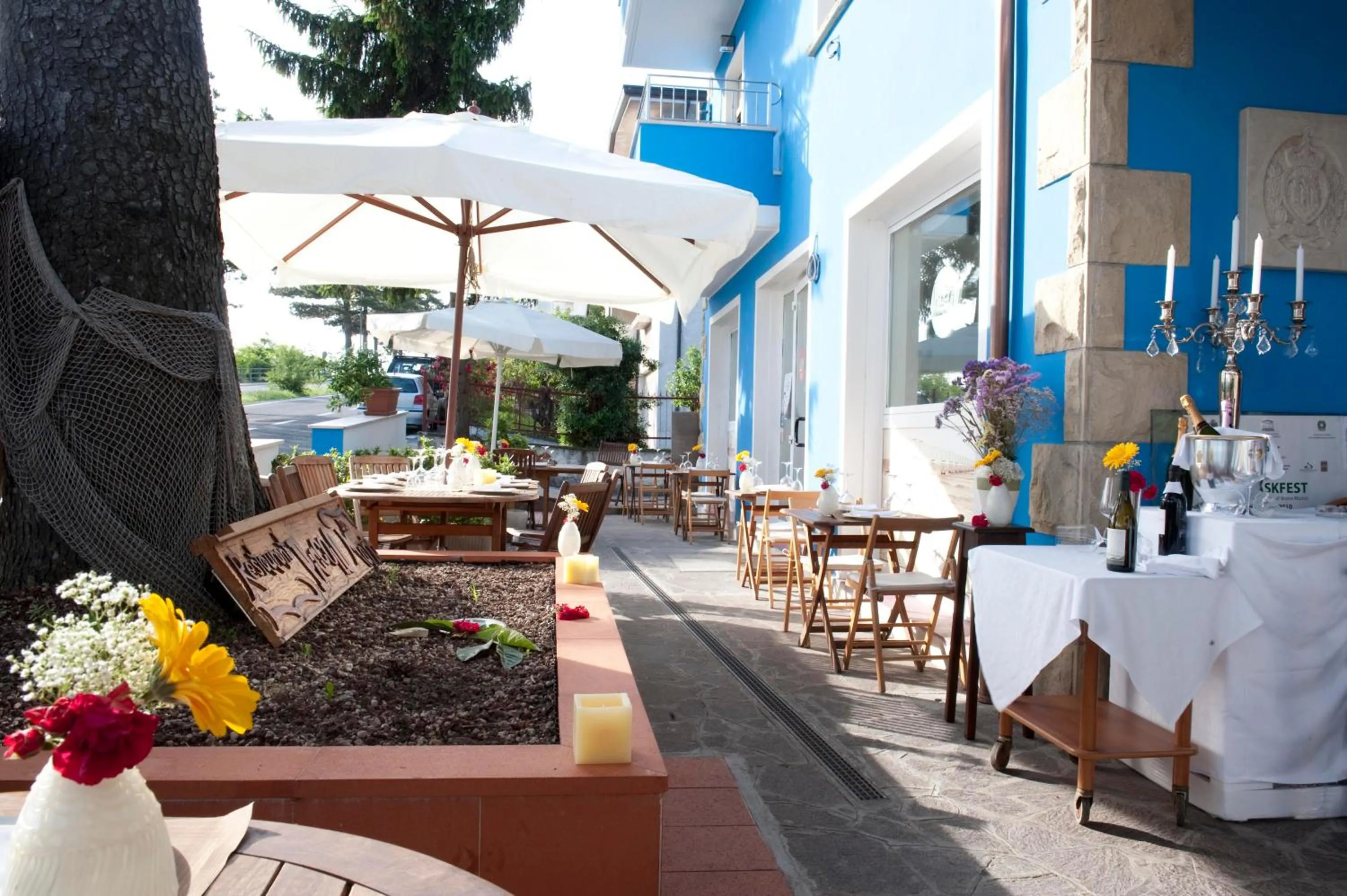 Facade/entrance in Hotel Silvana
