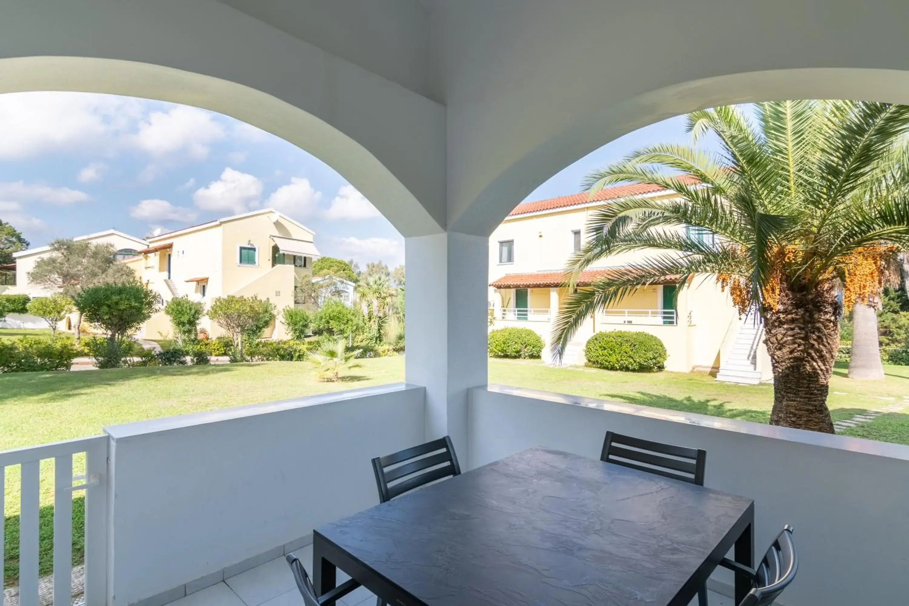 Garden view in Helion Resort Garden view in Helion Resort