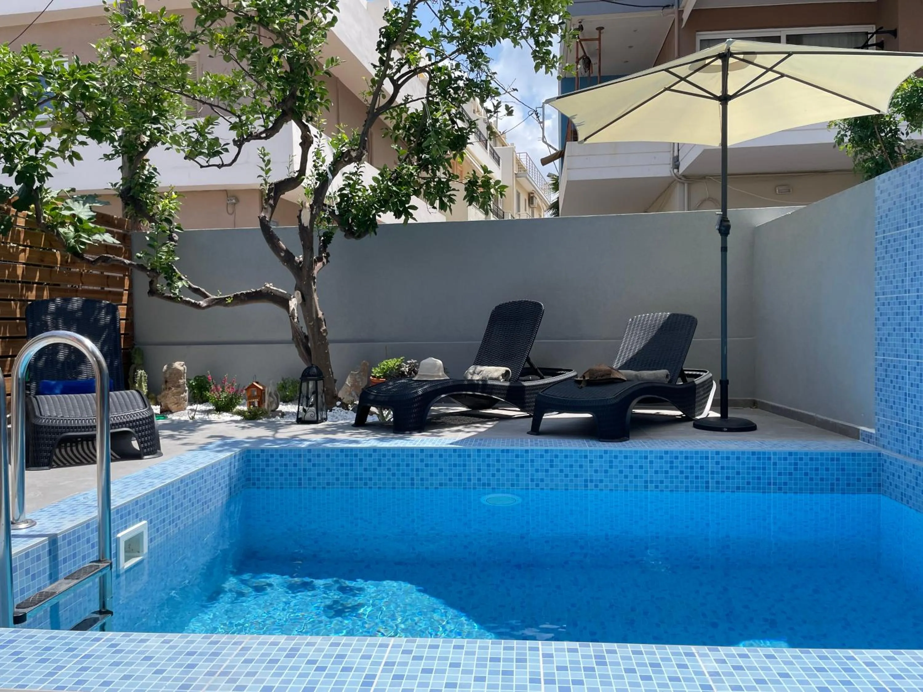 Swimming pool in Voula Hotel