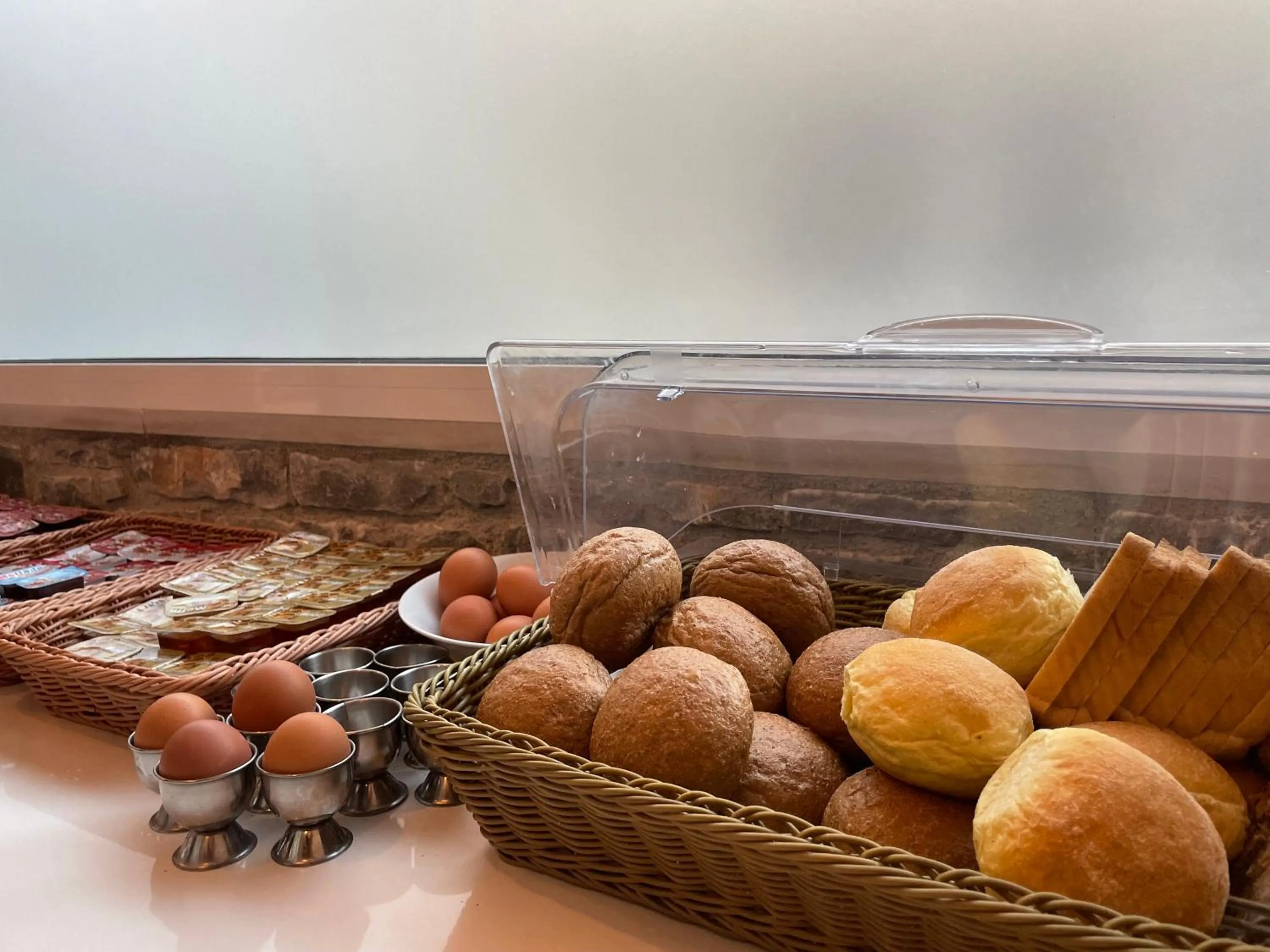 Buffet breakfast in Voula Hotel