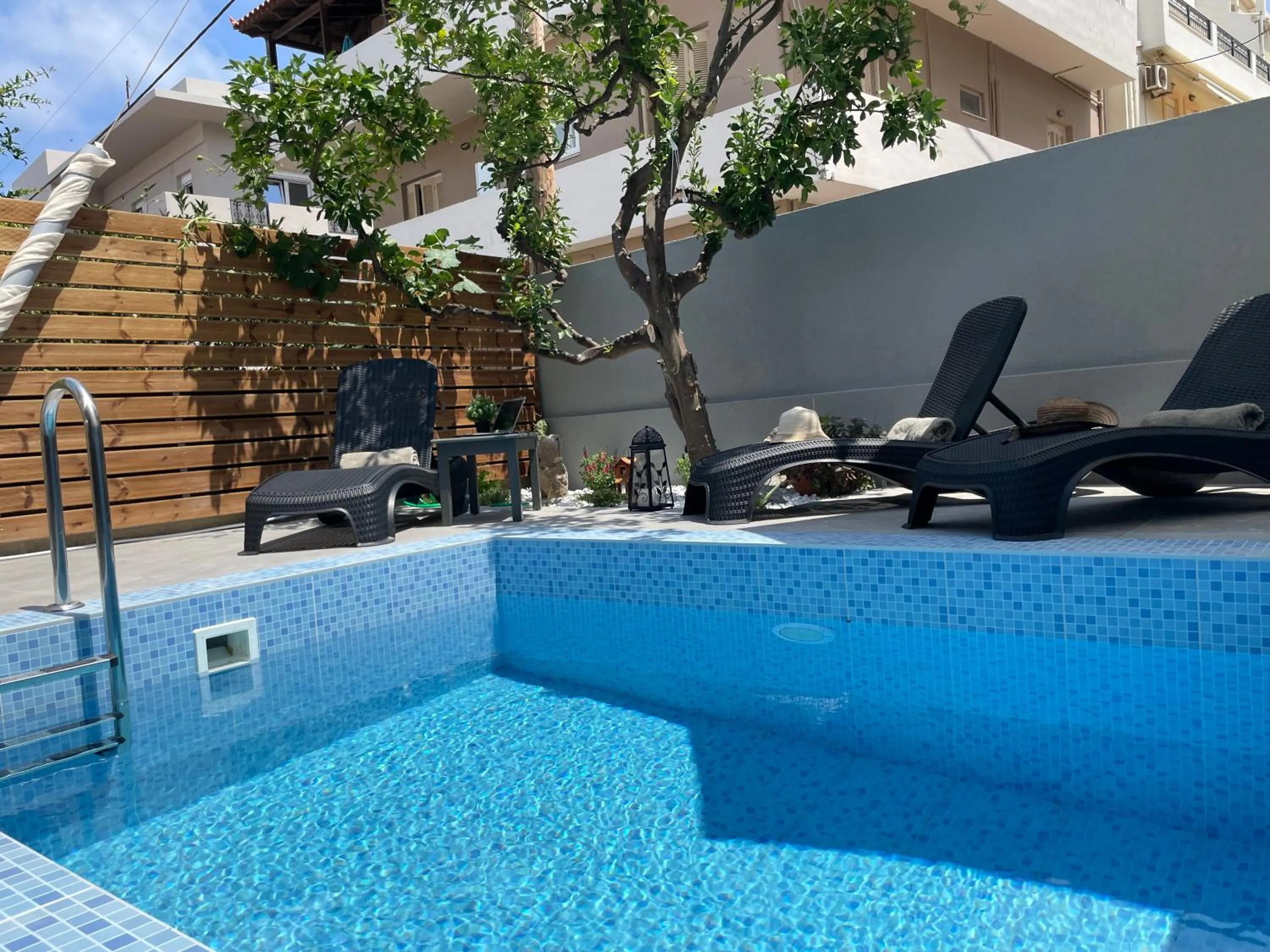 Swimming pool in Voula Hotel