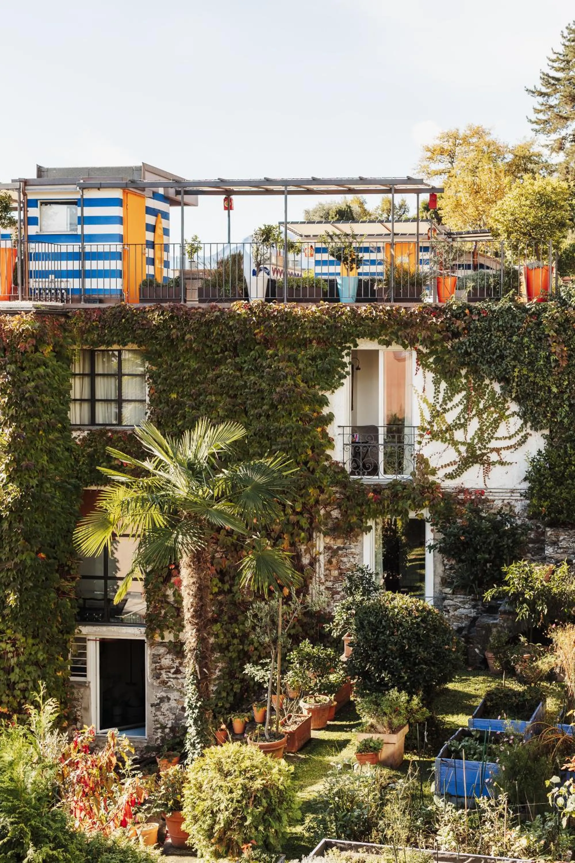 Garden in Art Hotel Riposo