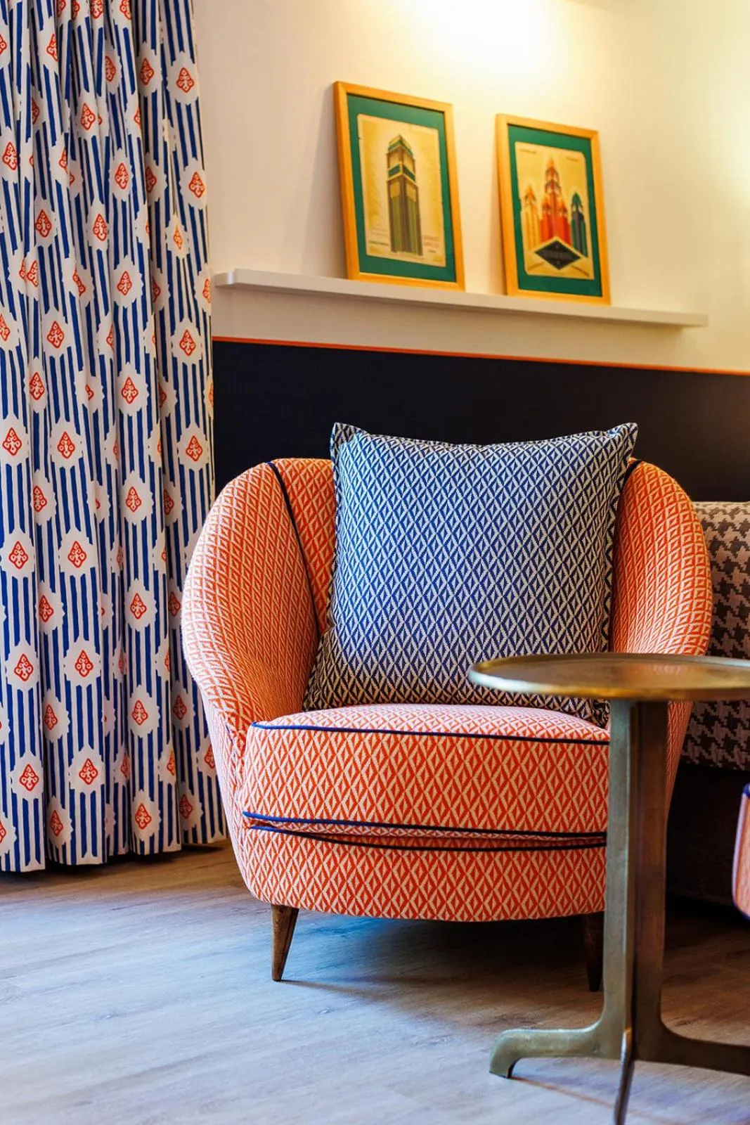 Decorative detail in Art Hotel Riposo