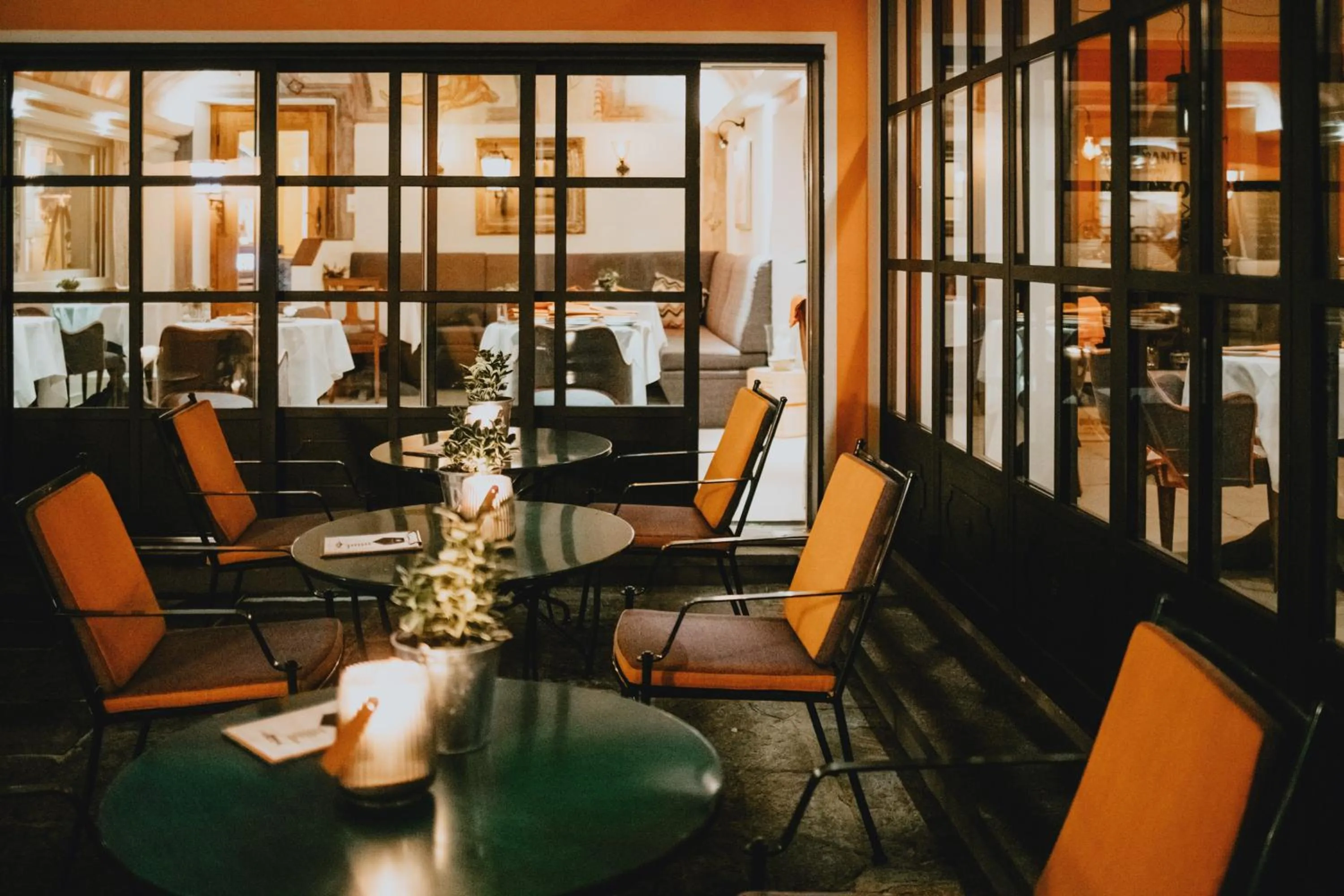 Patio in Art Hotel Riposo