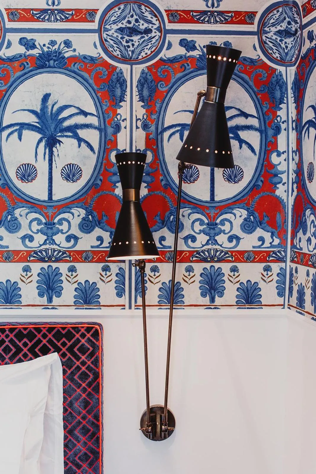 Decorative detail in Art Hotel Riposo