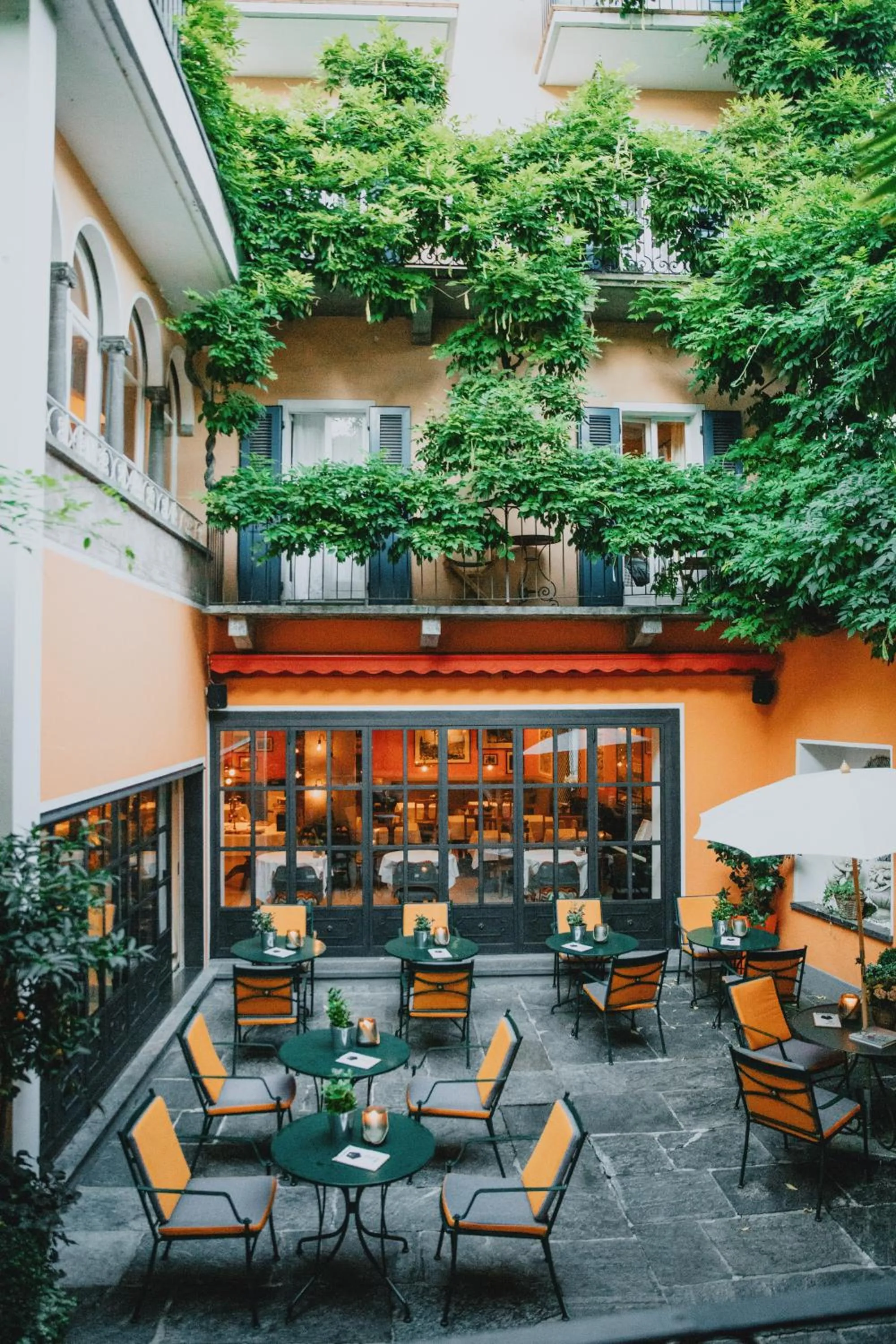 Property building in Art Hotel Riposo