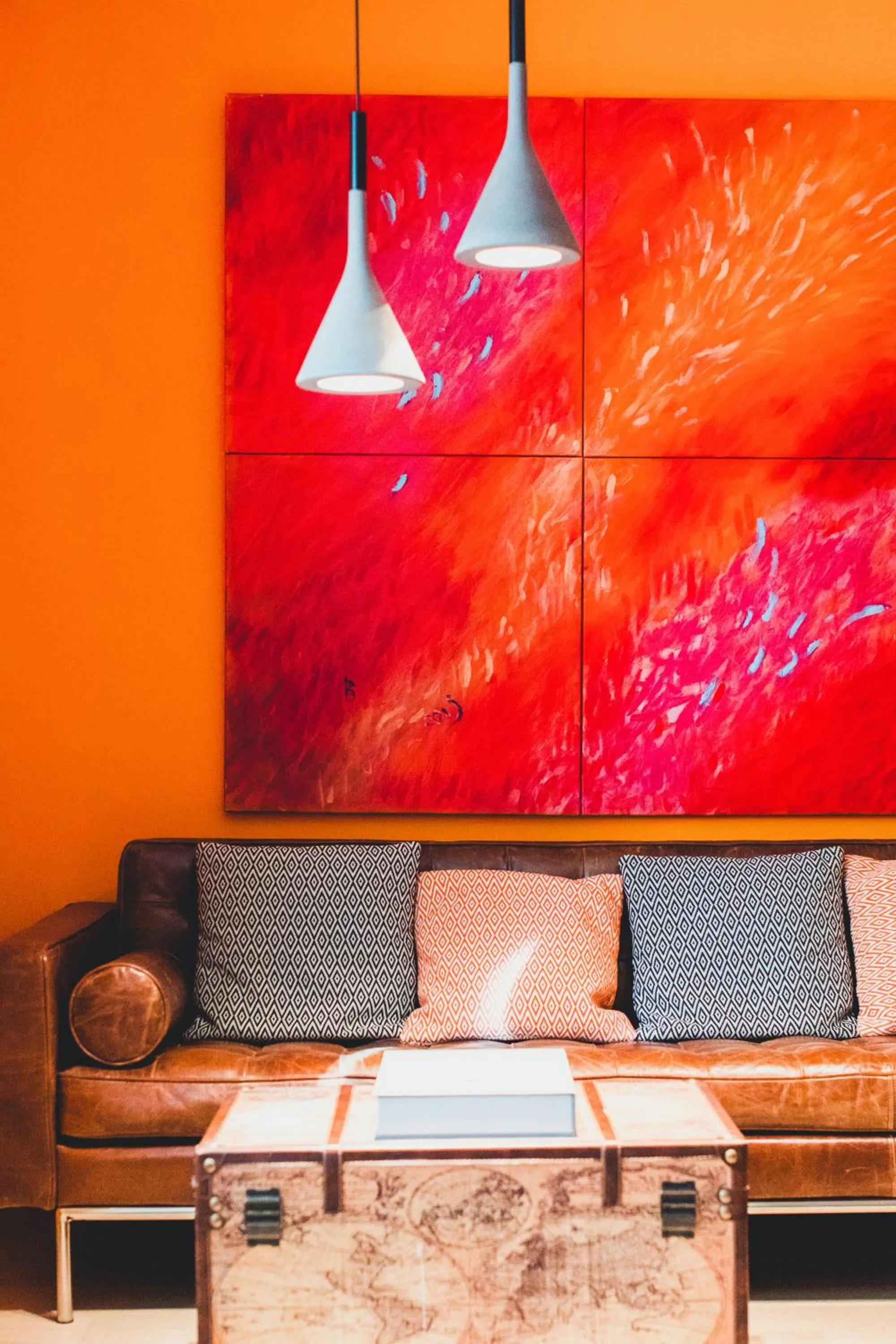 Decorative detail in Art Hotel Riposo