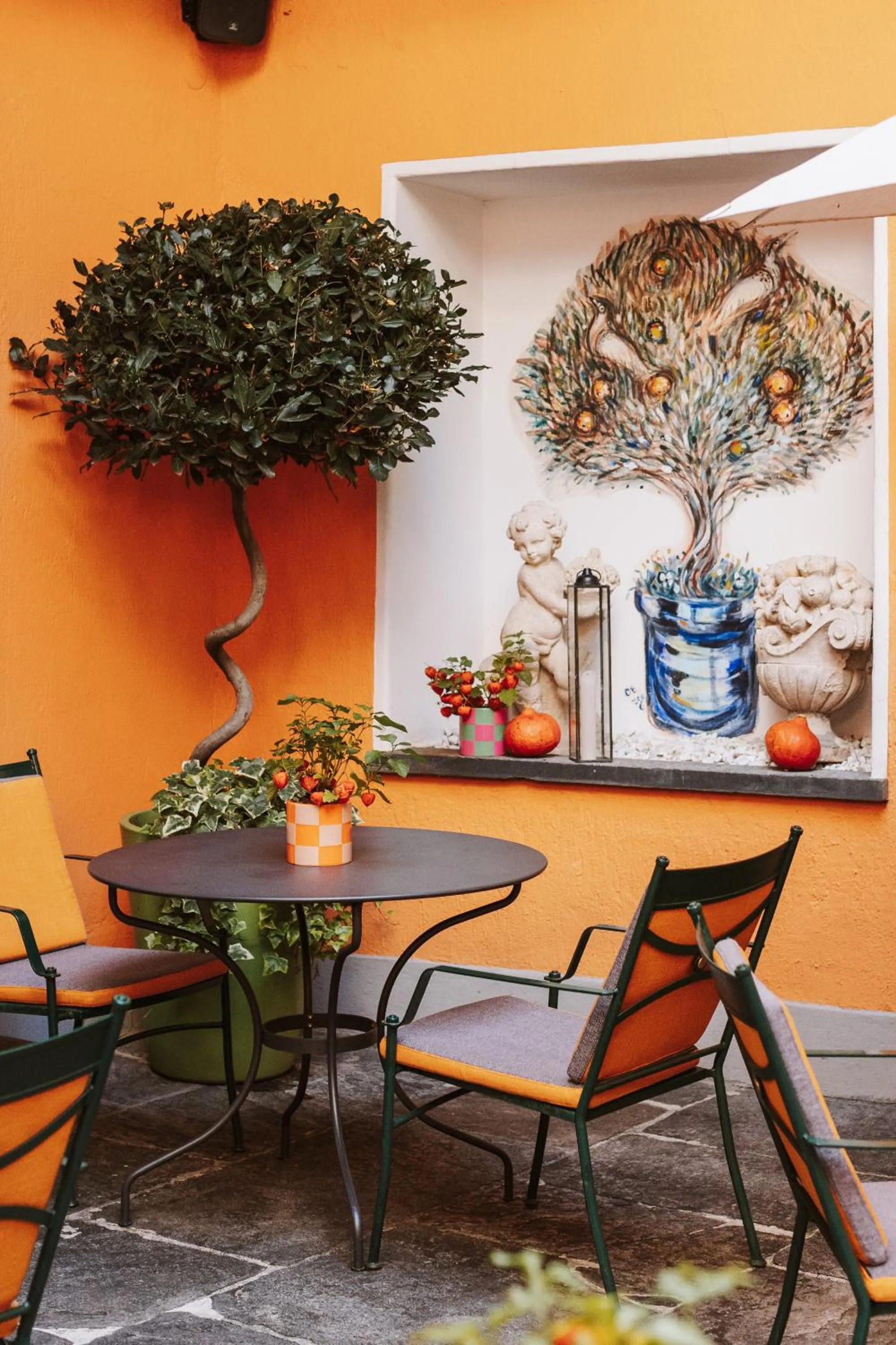 Patio in Art Hotel Riposo