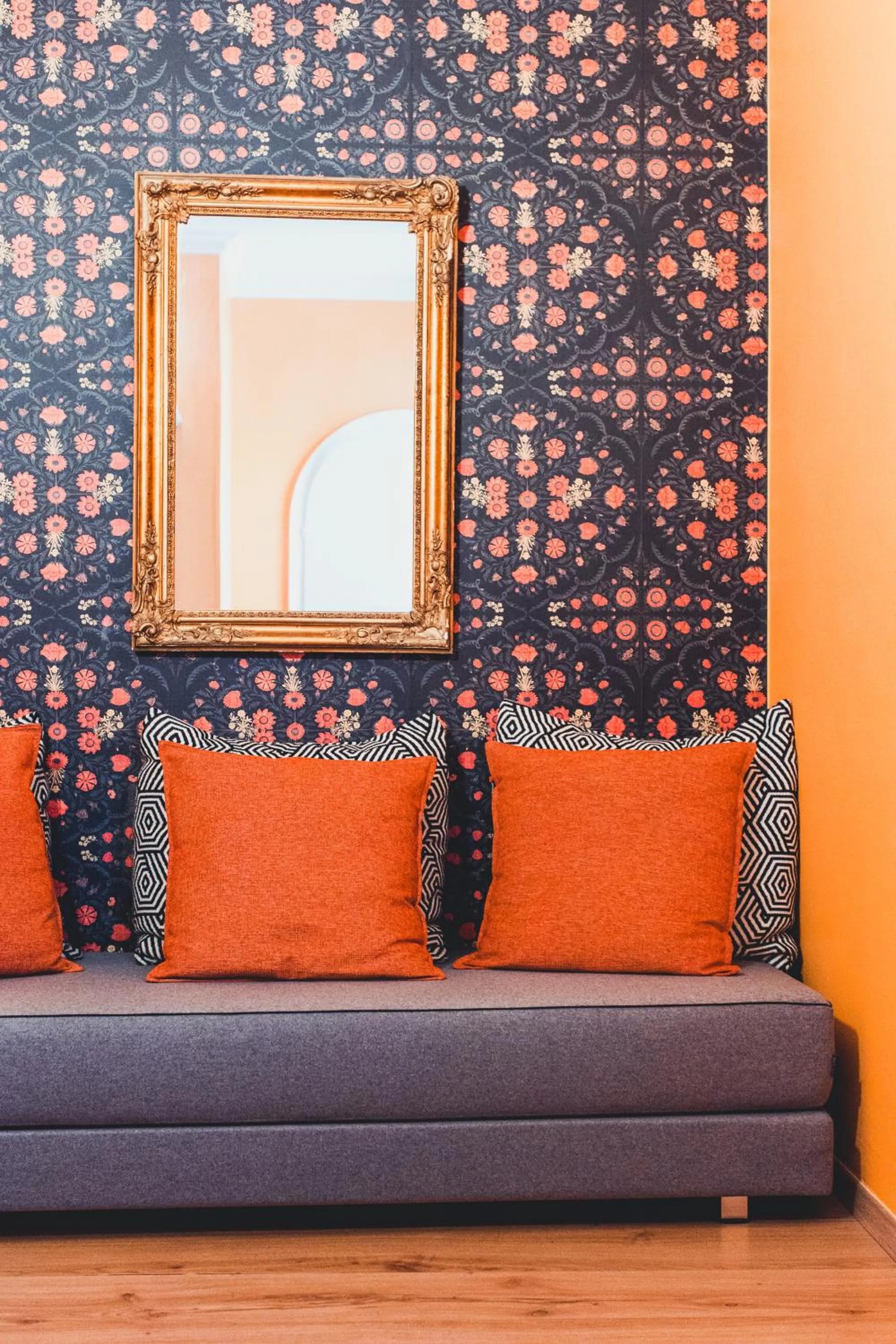 Decorative detail in Art Hotel Riposo