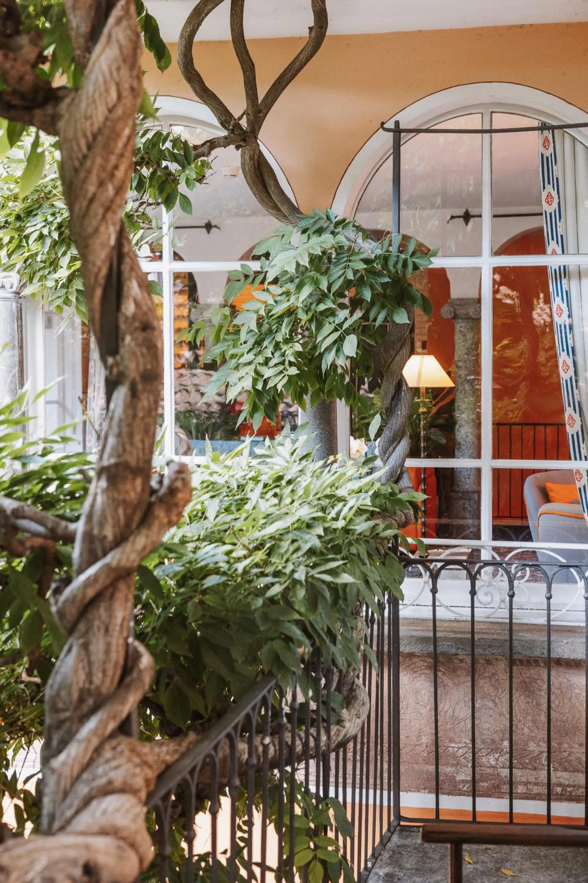 Patio in Art Hotel Riposo