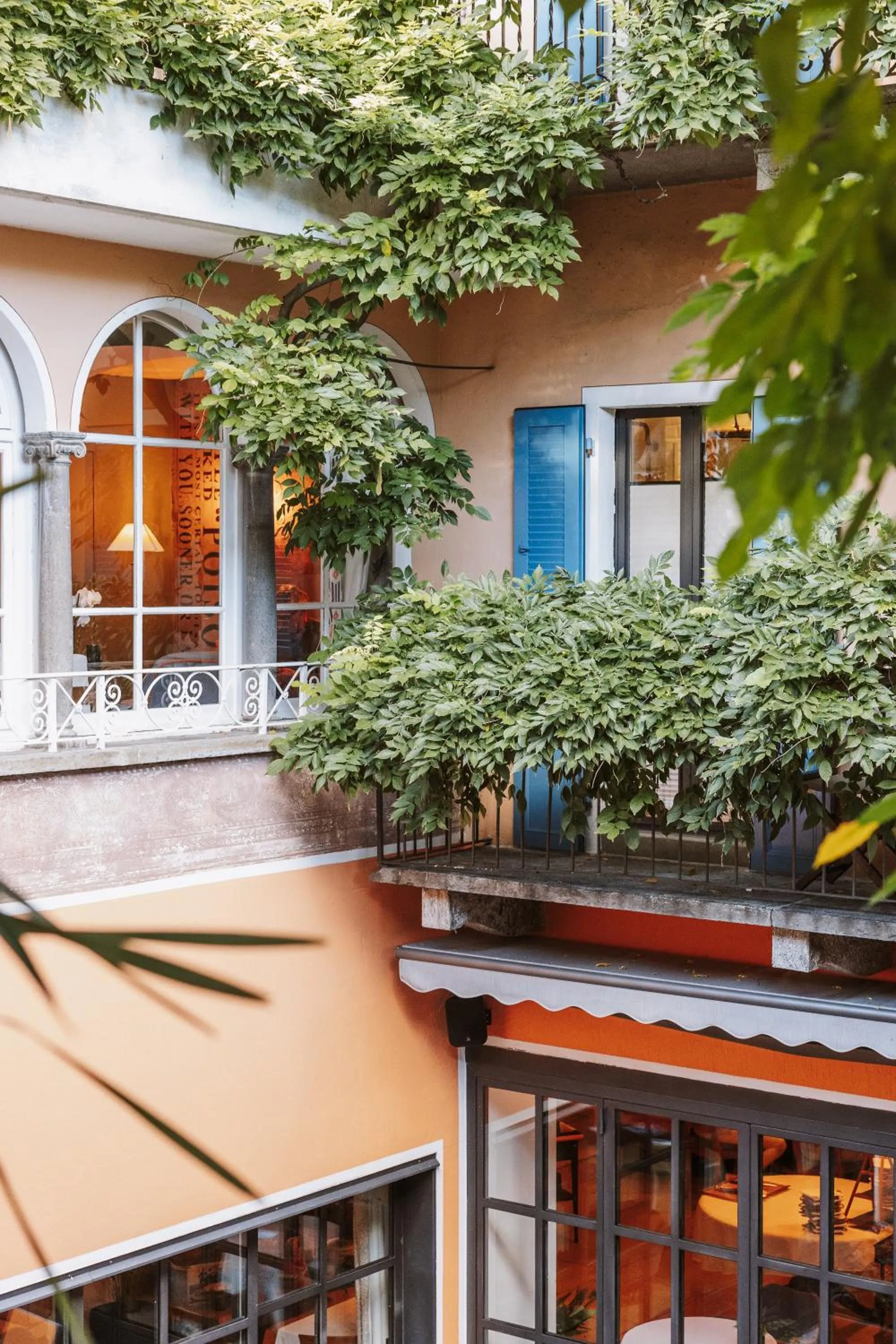 Patio in Art Hotel Riposo