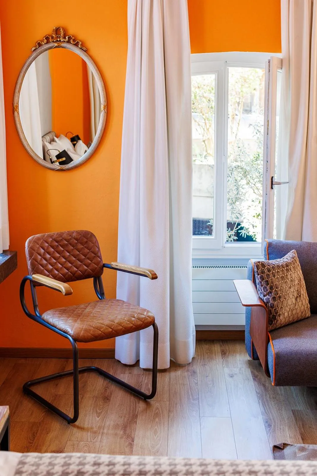 Decorative detail in Art Hotel Riposo