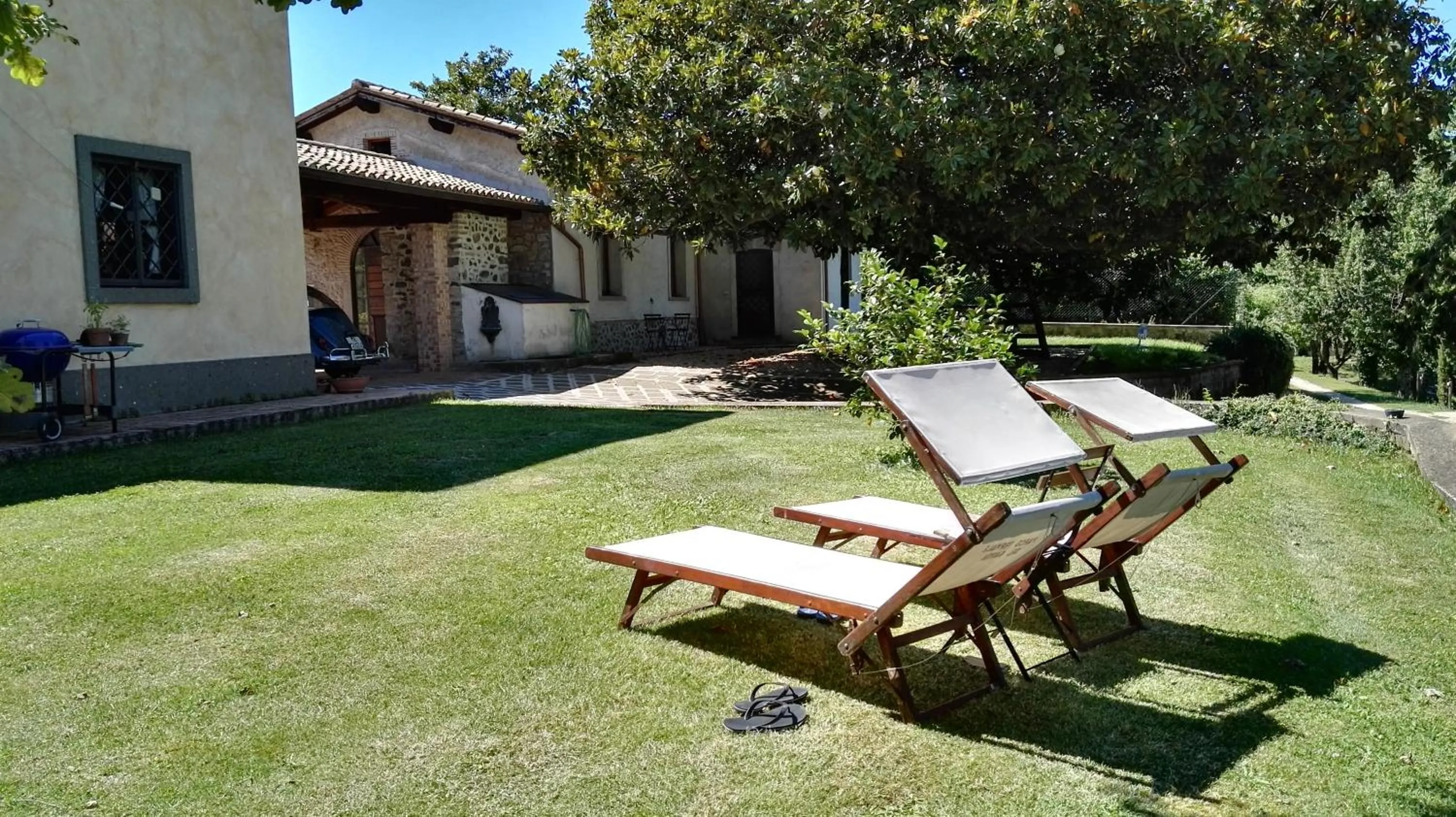 Garden in B&B Sole Mio