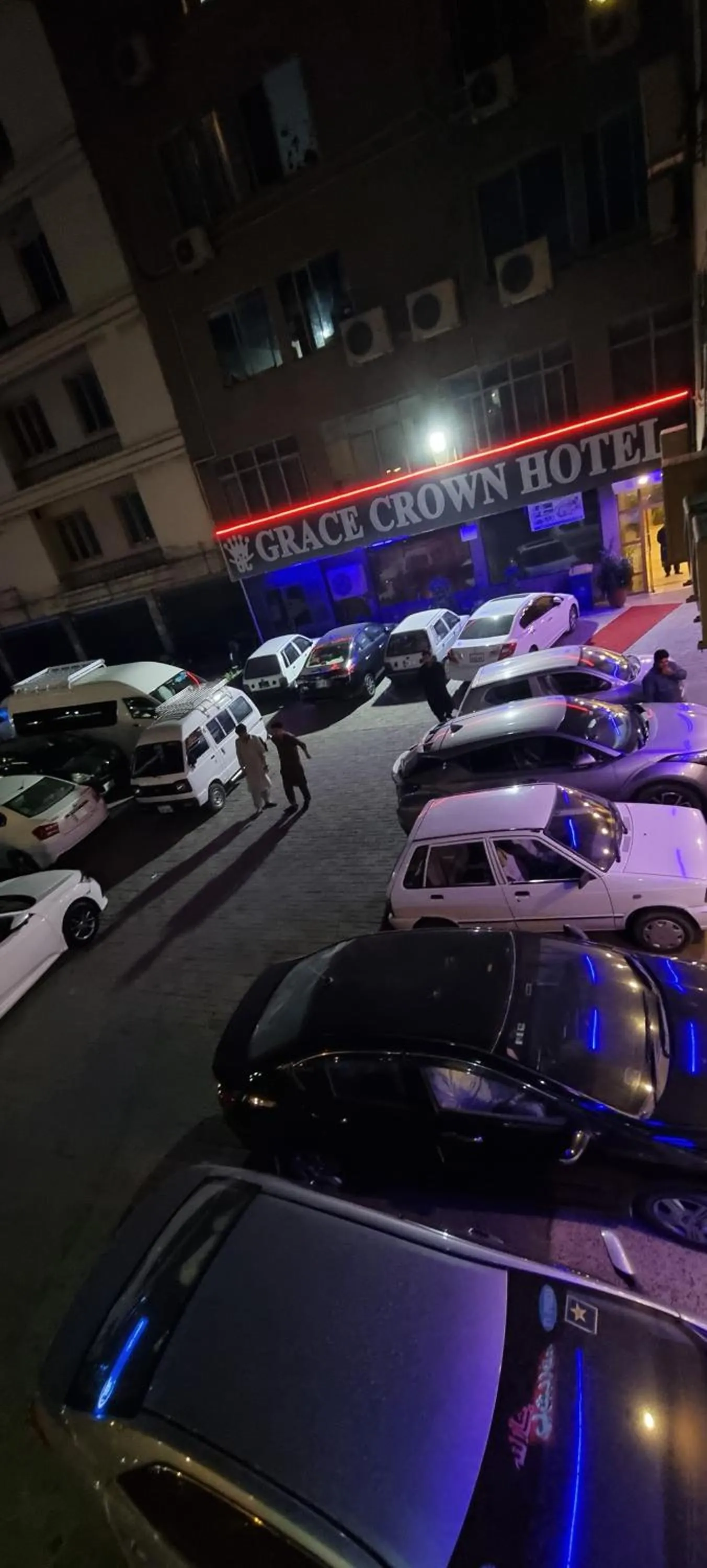 Parking in Grace Crown Hotel