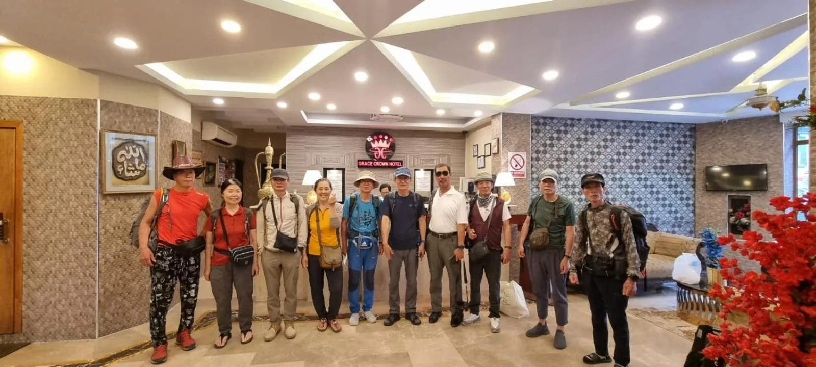 People in Grace Crown Hotel