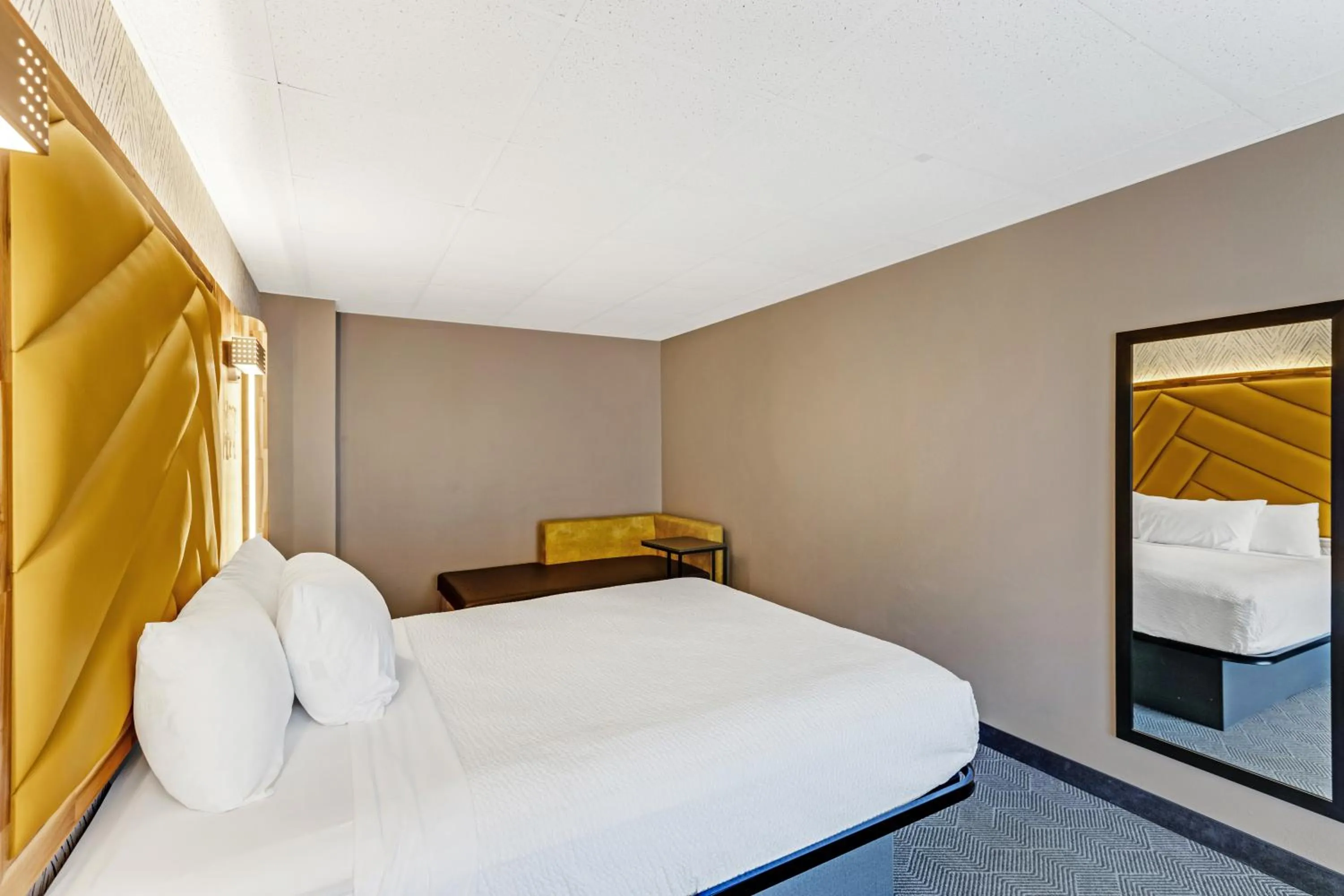 Bed in The Wander Hotel