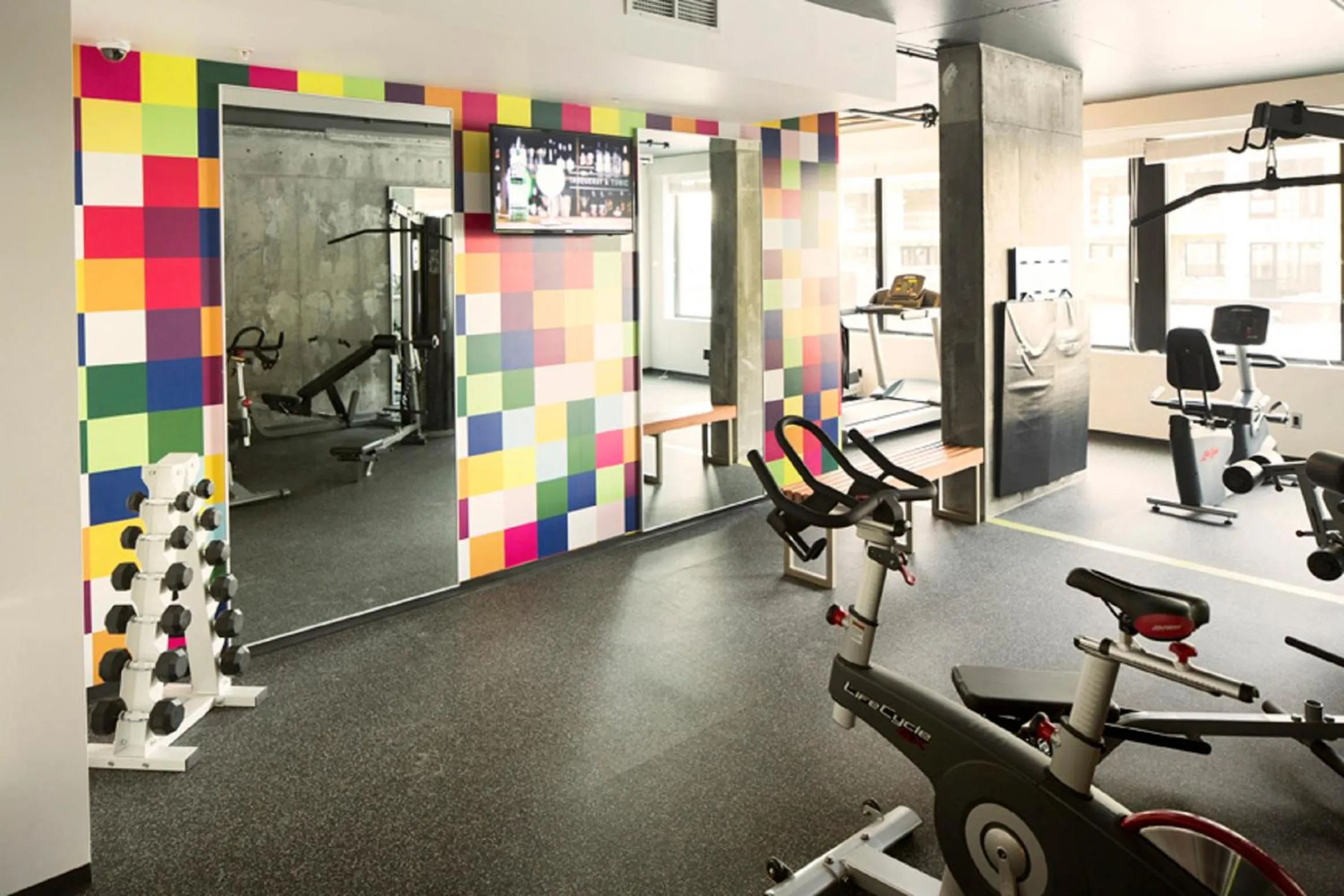 Fitness centre/facilities in Alt Hotel Ottawa Downtown