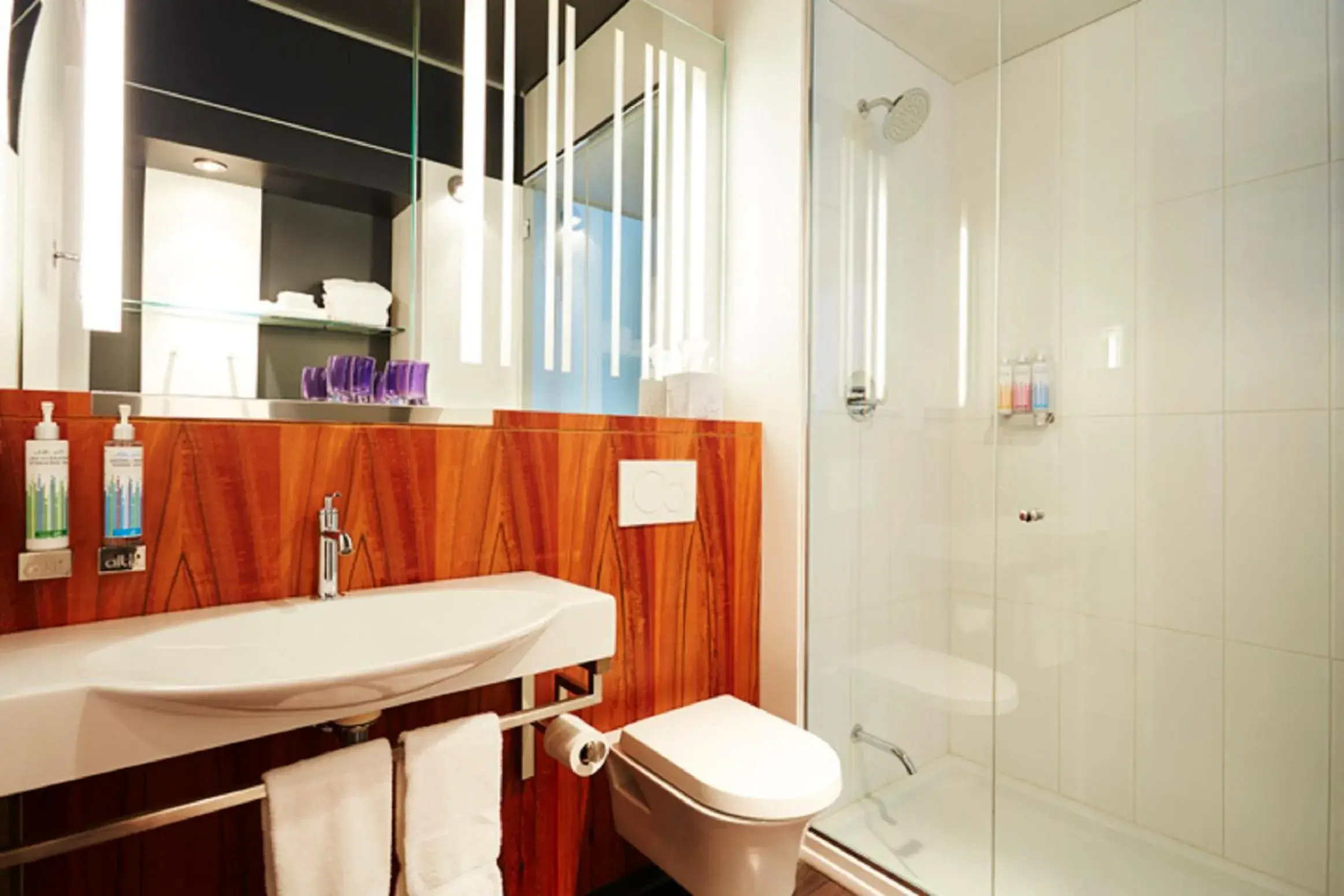 Bathroom in Alt Hotel Ottawa Downtown Bathroom in Alt Hotel Ottawa Downtown