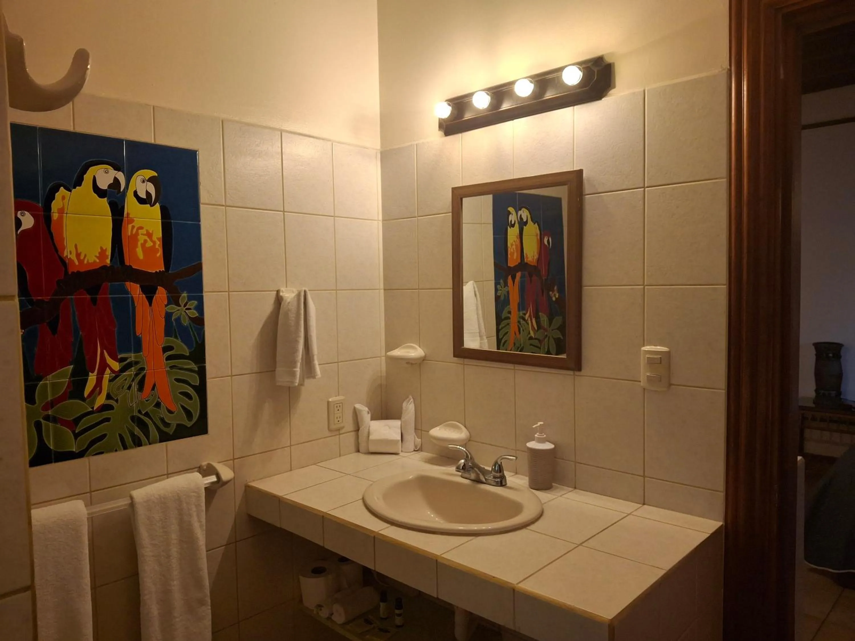 Bathroom in Playa Negra Guesthouse