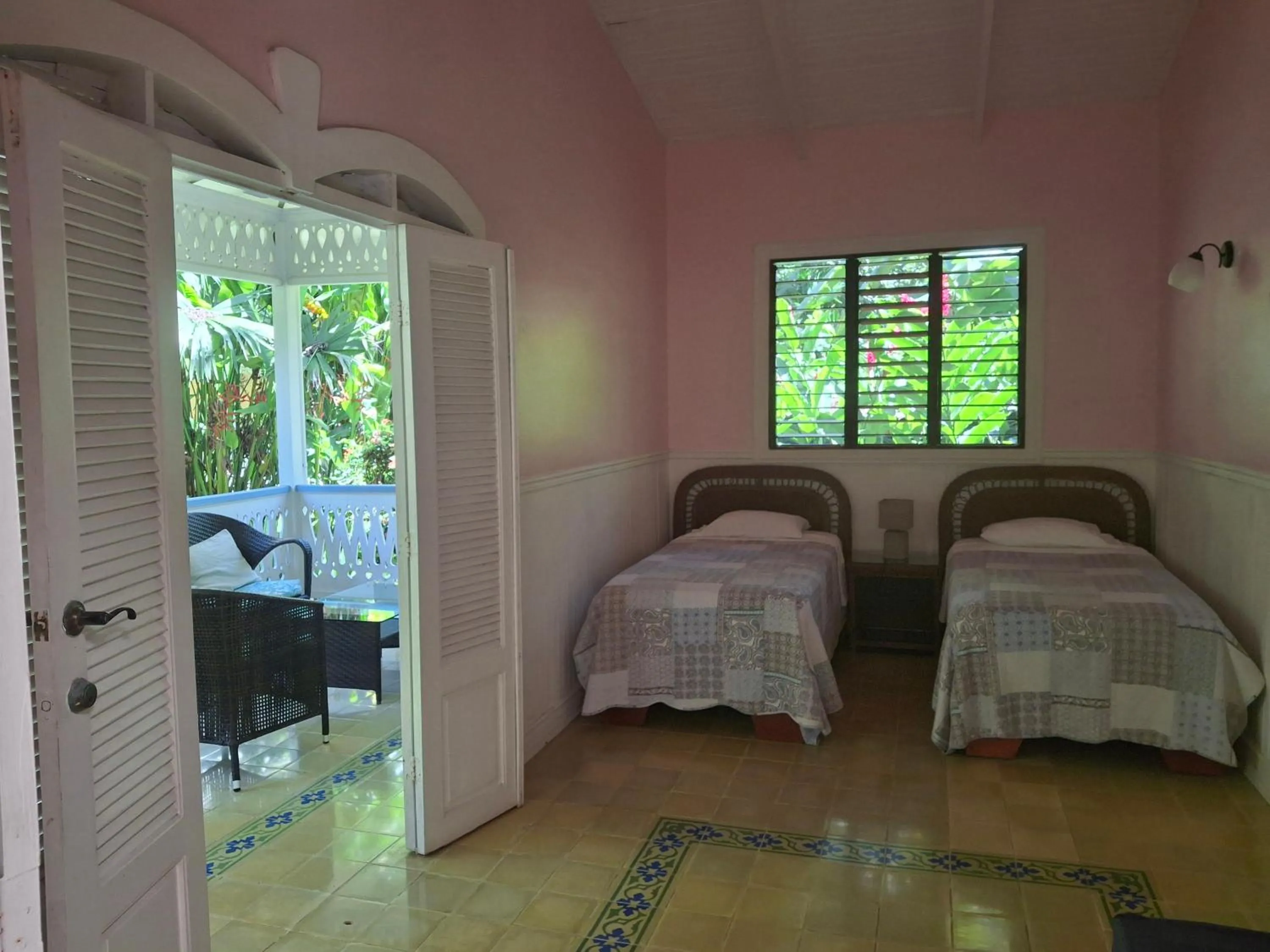 Property building, Bed in Playa Negra Guesthouse