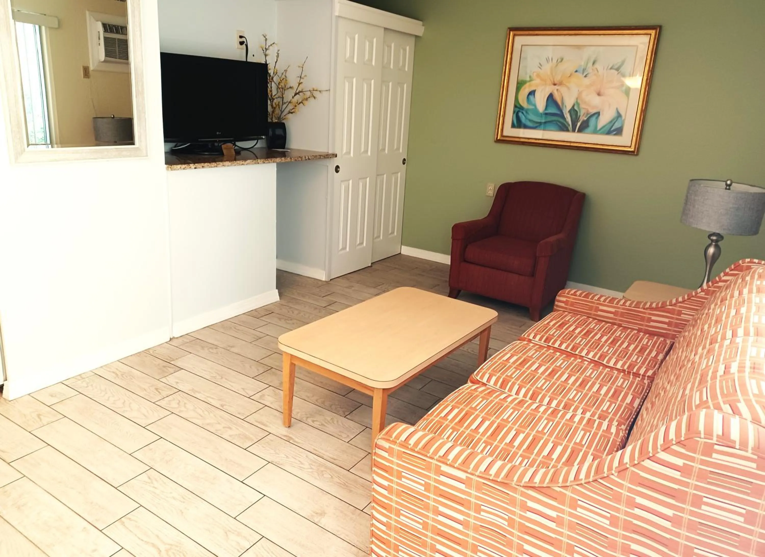 TV and multimedia in Johns Pass Beach Motel - Treasure Island Beach