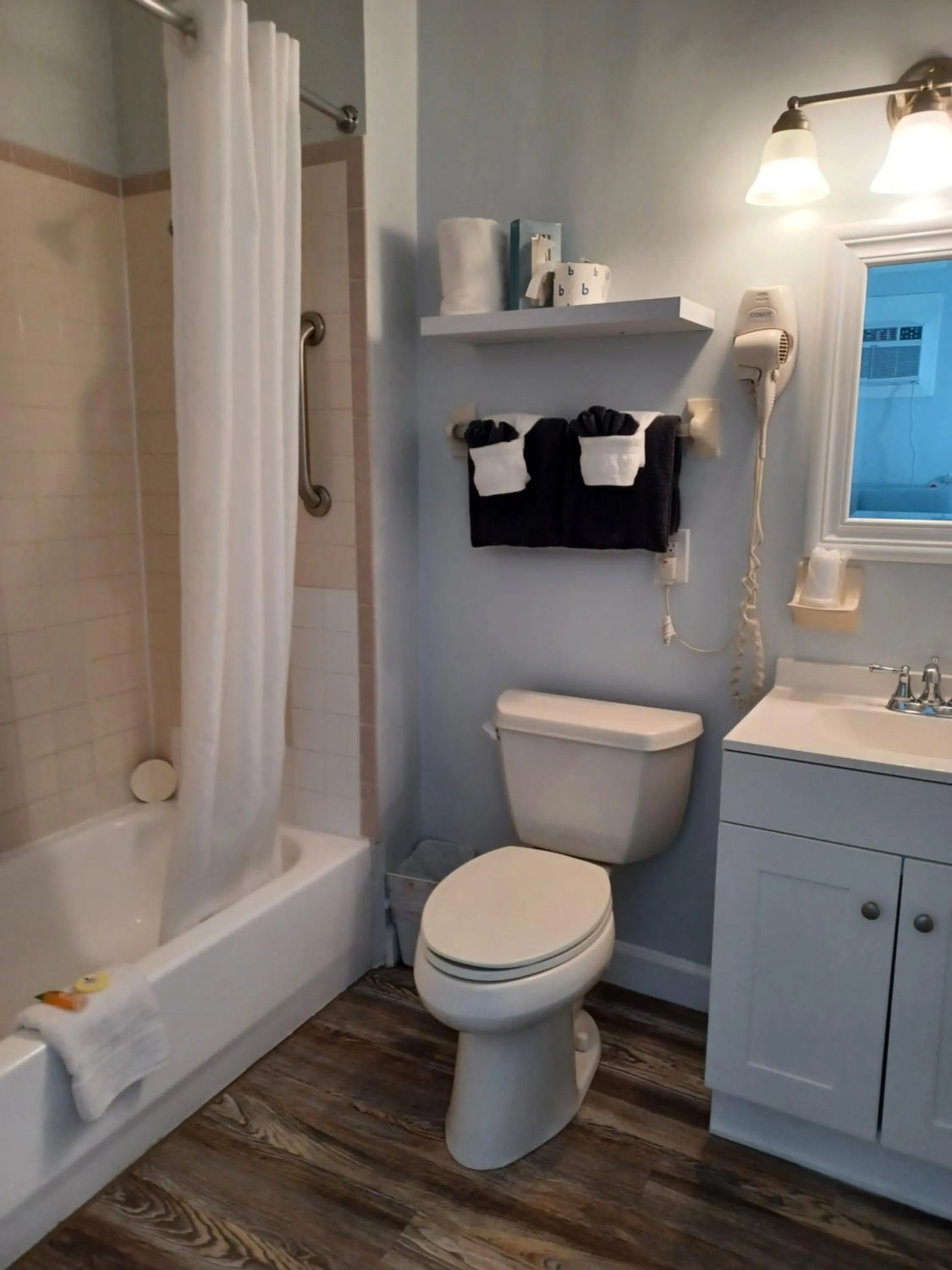 Toilet in Johns Pass Beach Motel - Treasure Island Beach