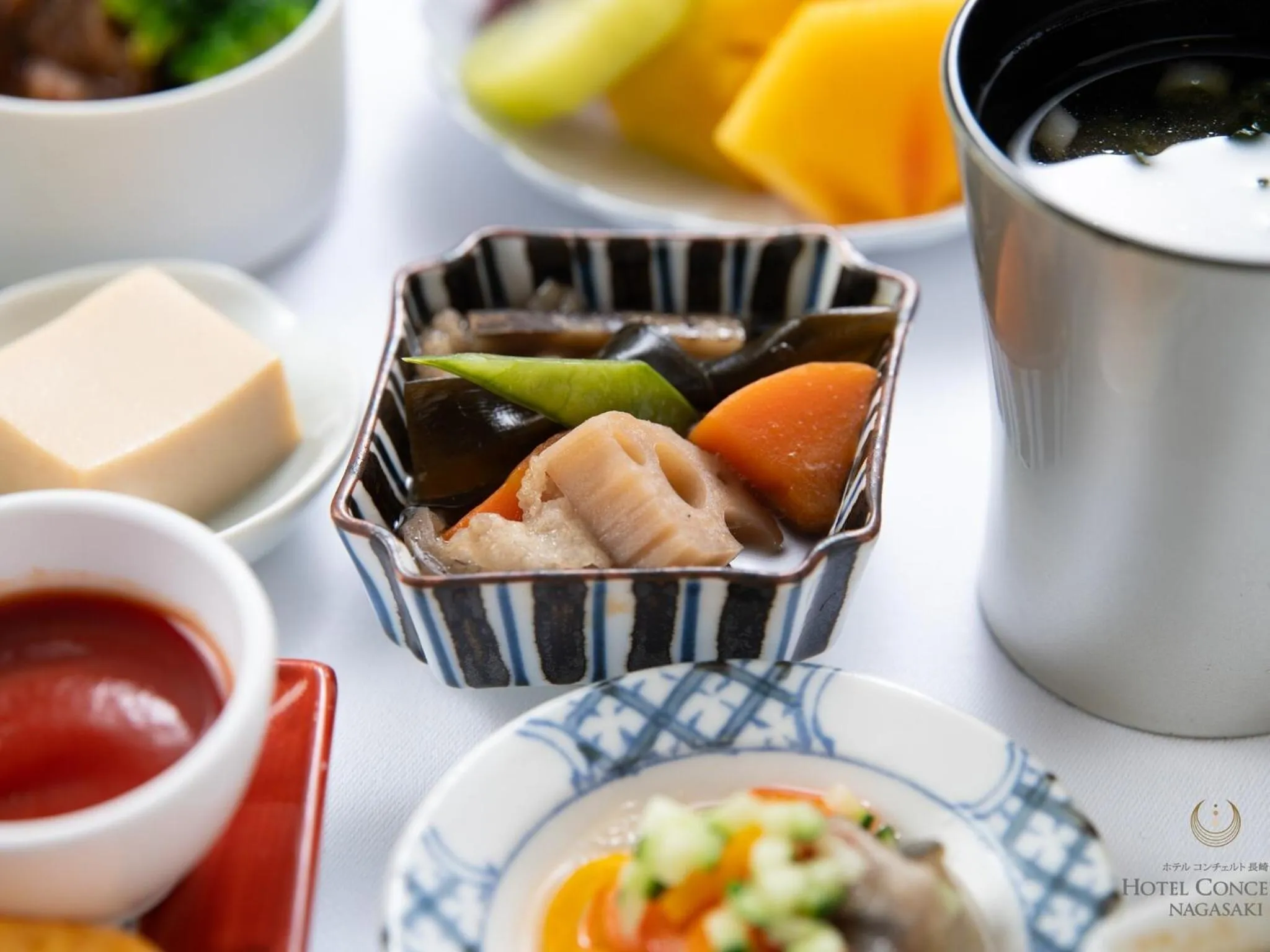 Breakfast in Hotel Concerto Nagasaki