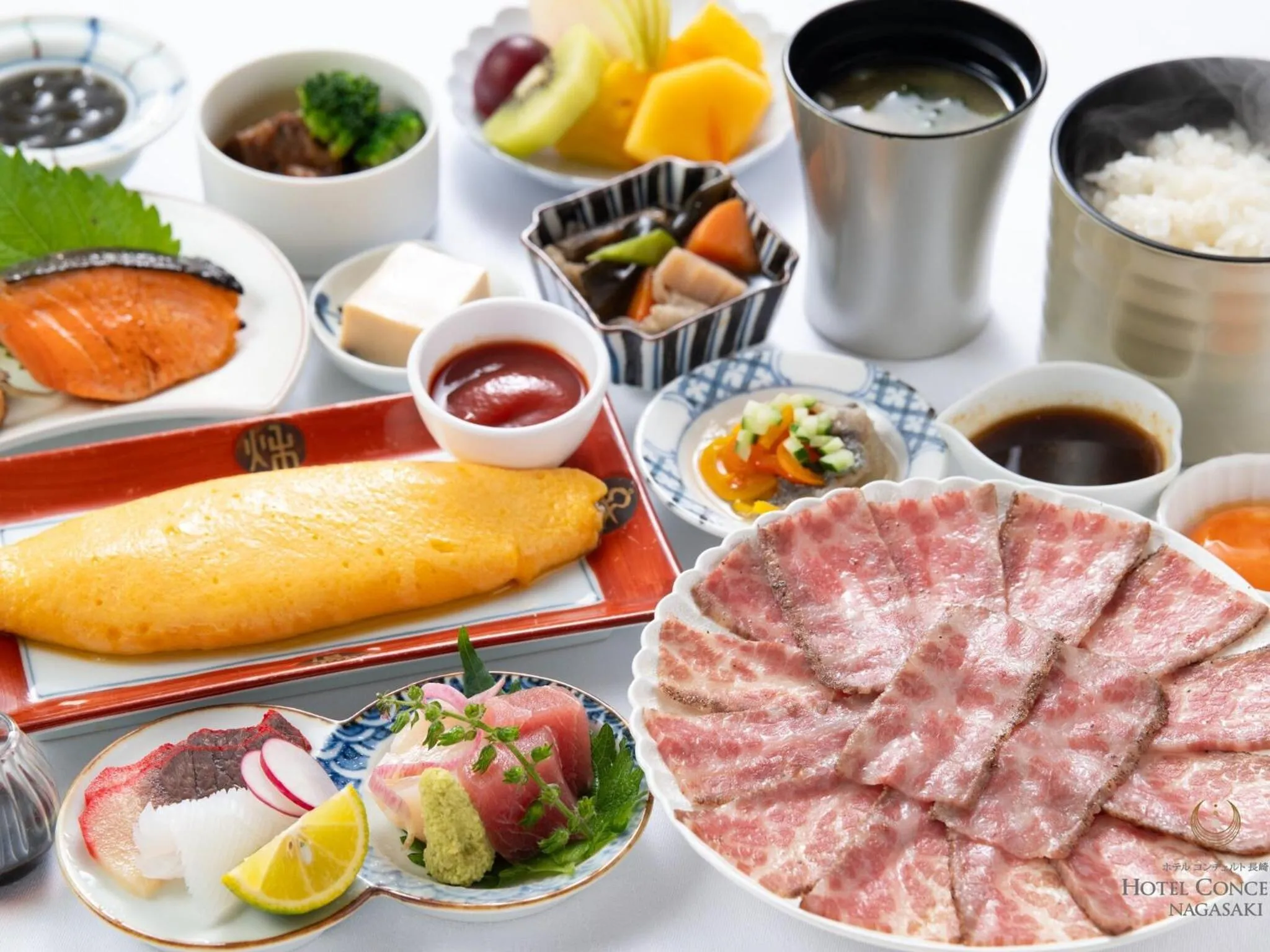 Breakfast in Hotel Concerto Nagasaki