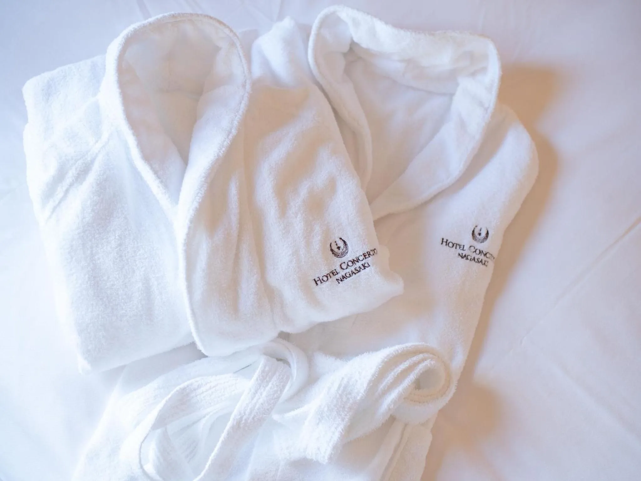 towels in Hotel Concerto Nagasaki