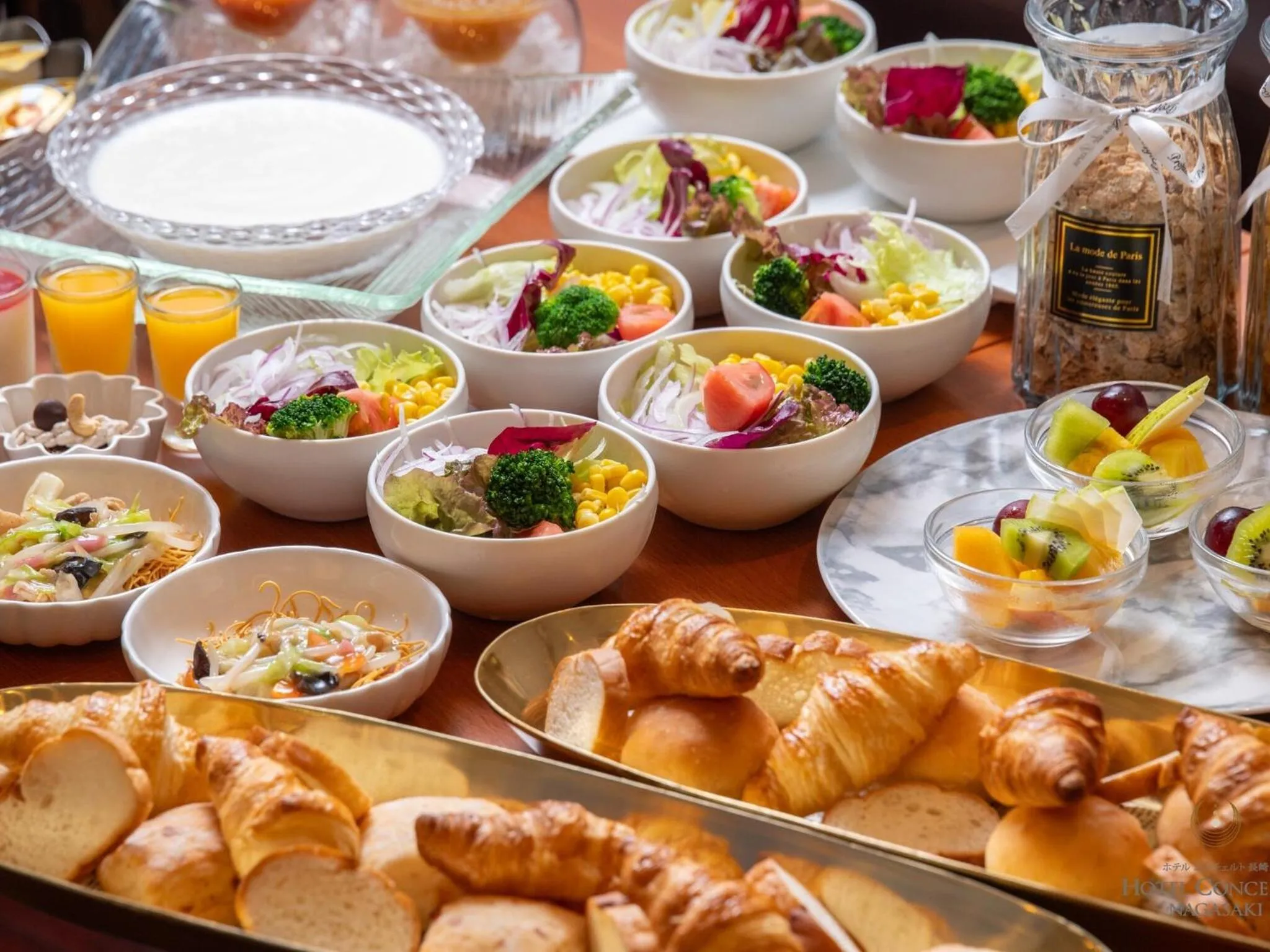 Breakfast in Hotel Concerto Nagasaki