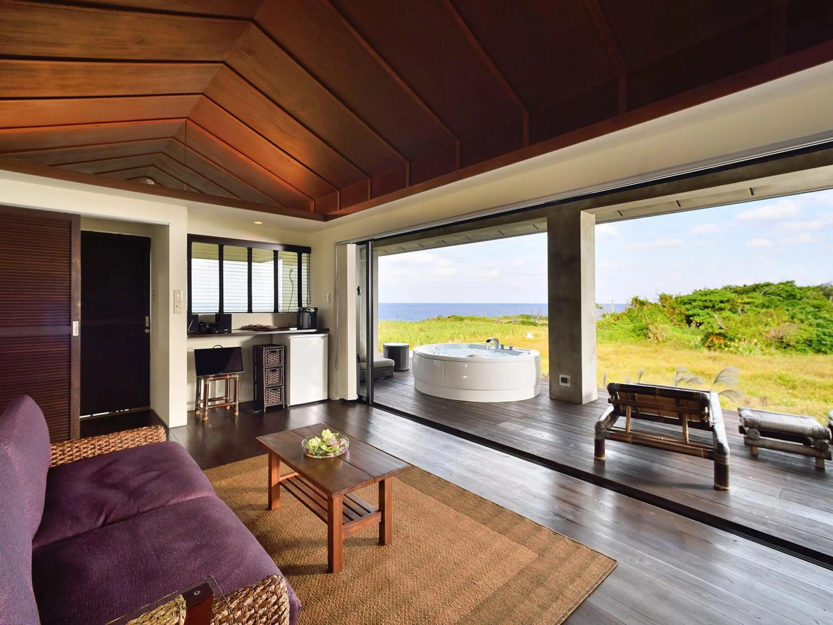 Living room in Mukaka Villa