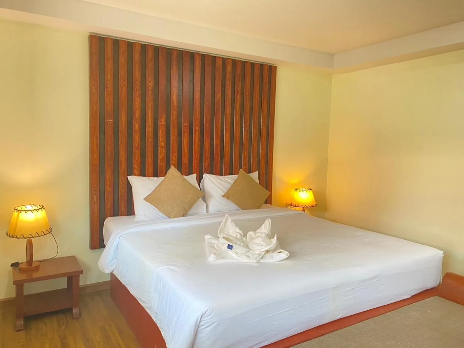 Bed in Phi Phi Little Star Resort