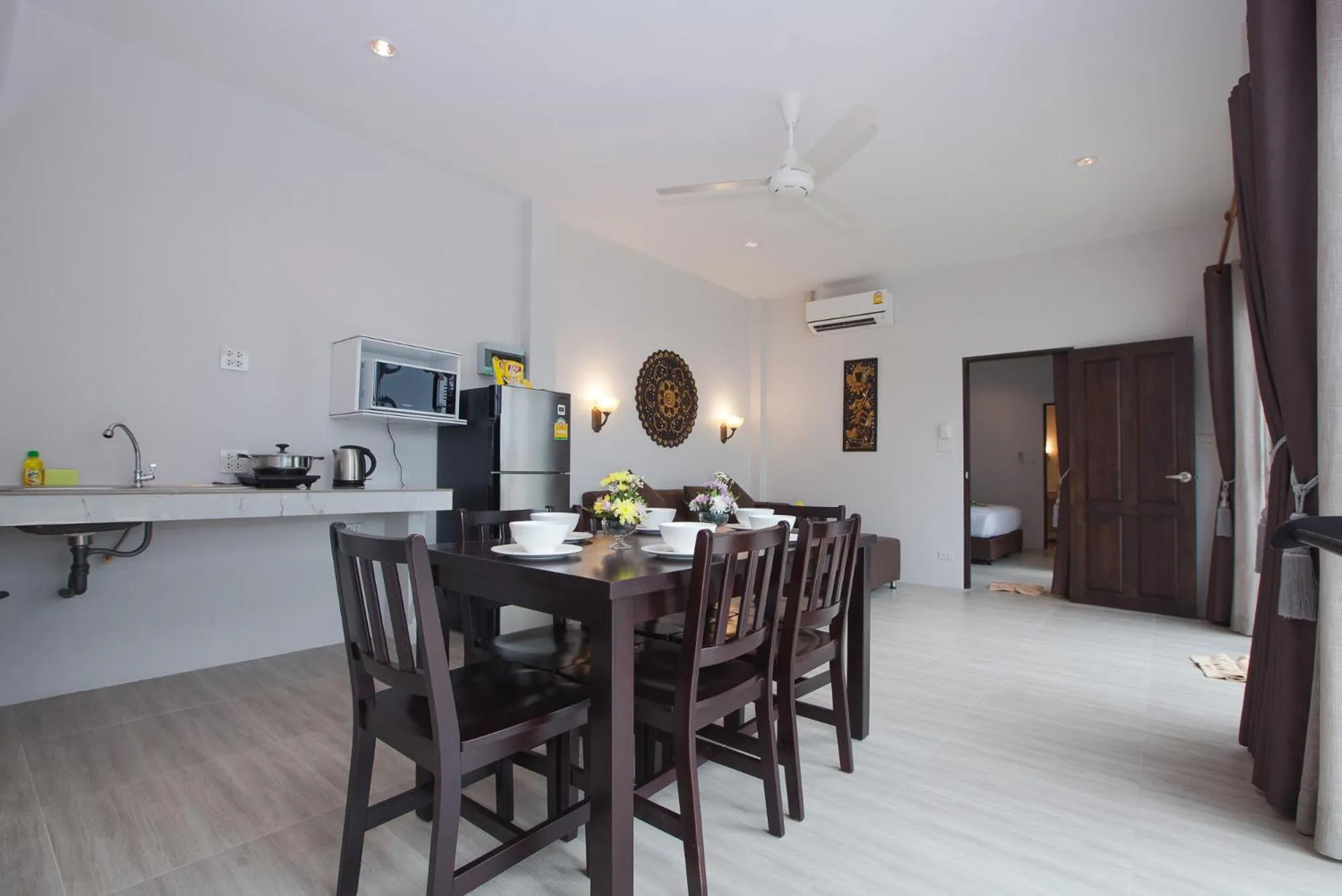 Dining area in Lux Family Villas Krabi Ao Nang